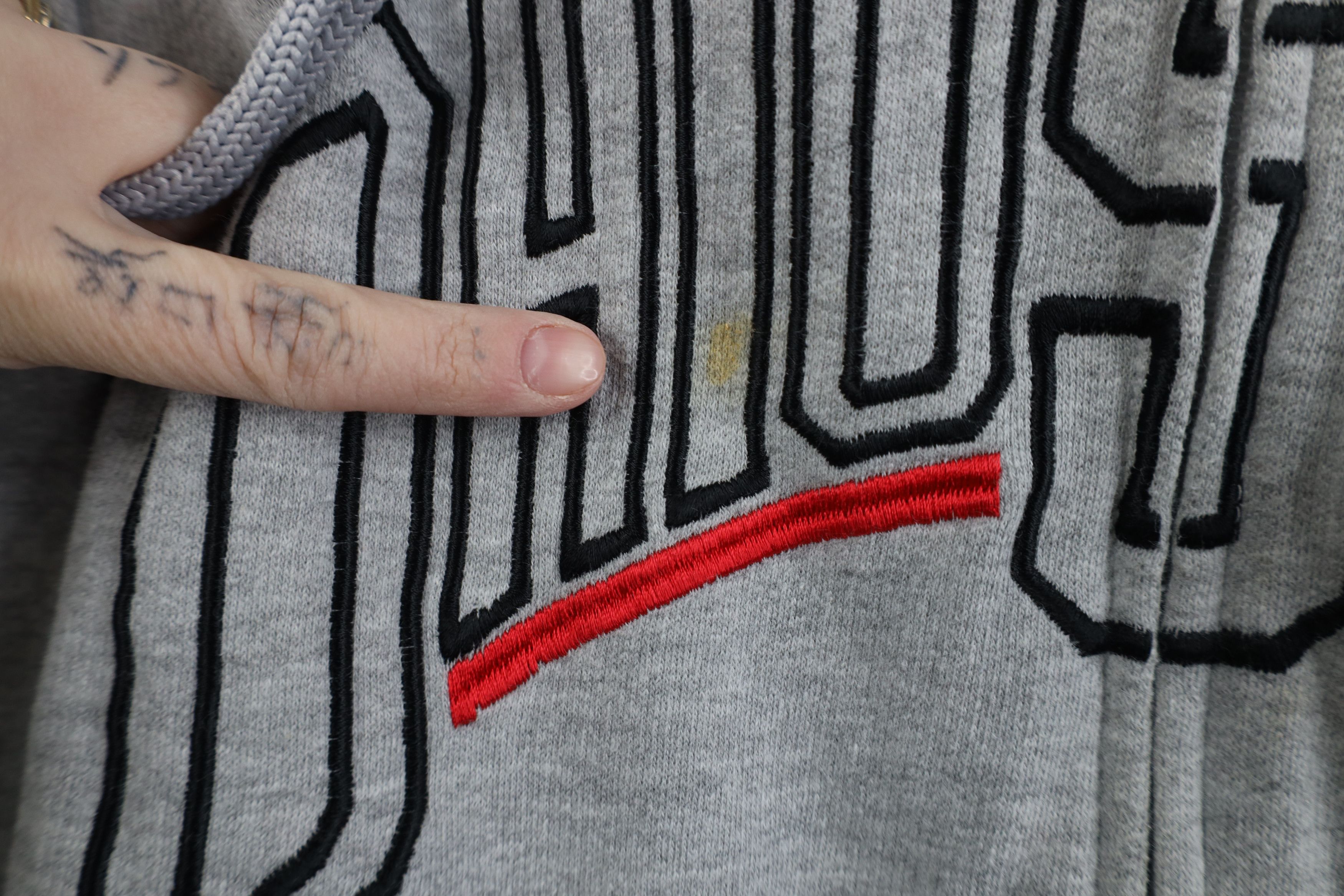 Vintage Vintage 90s Letter Ohio State University Full Zip Hoodie Size US M / EU 48-50 / 2 - 5 Thumbnail