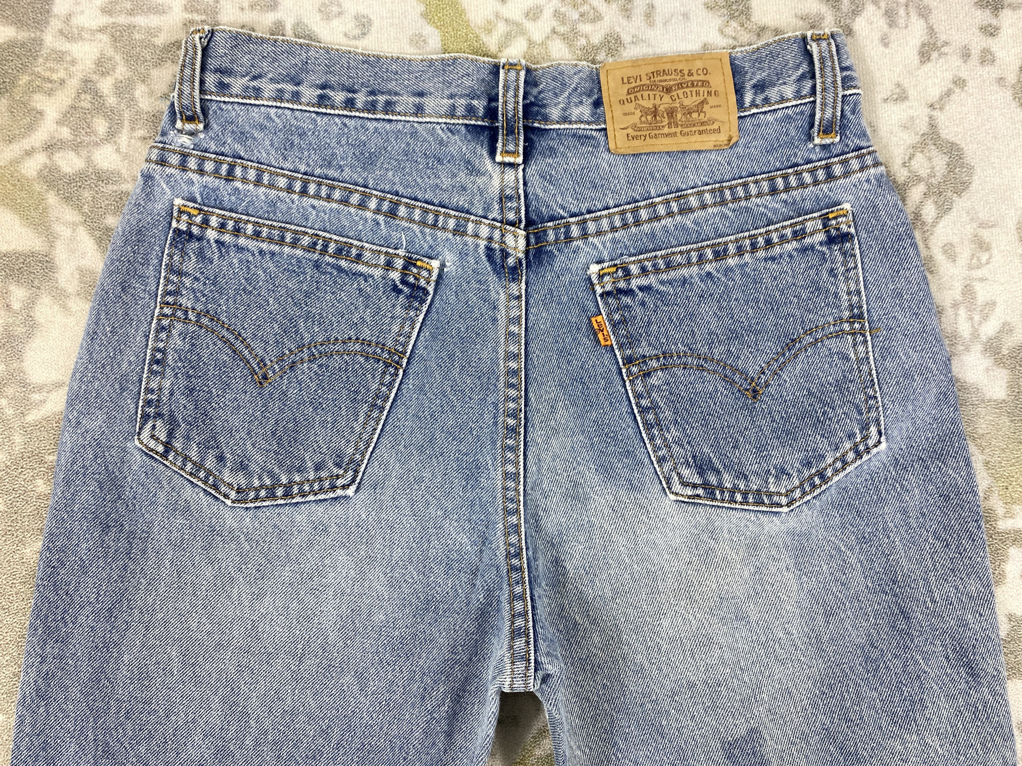 Levi's Vintage Levi's Orange Tab Denim 29x31 -JN331 Size US 29 - 4 Thumbnail