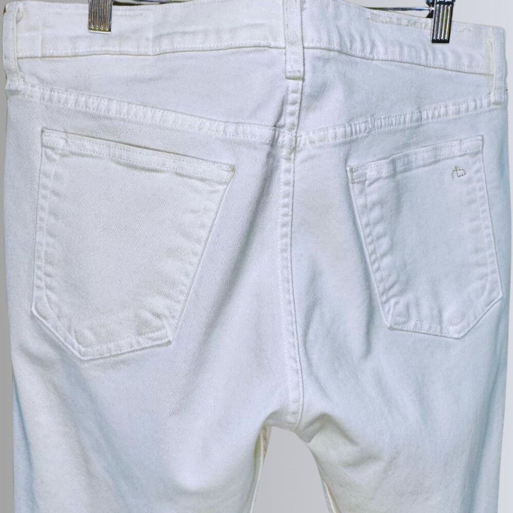 Rag & Bone rag & bone Men's White Extra-Slim Jeans - 32 Size US 32 / EU 48 - 10 Thumbnail