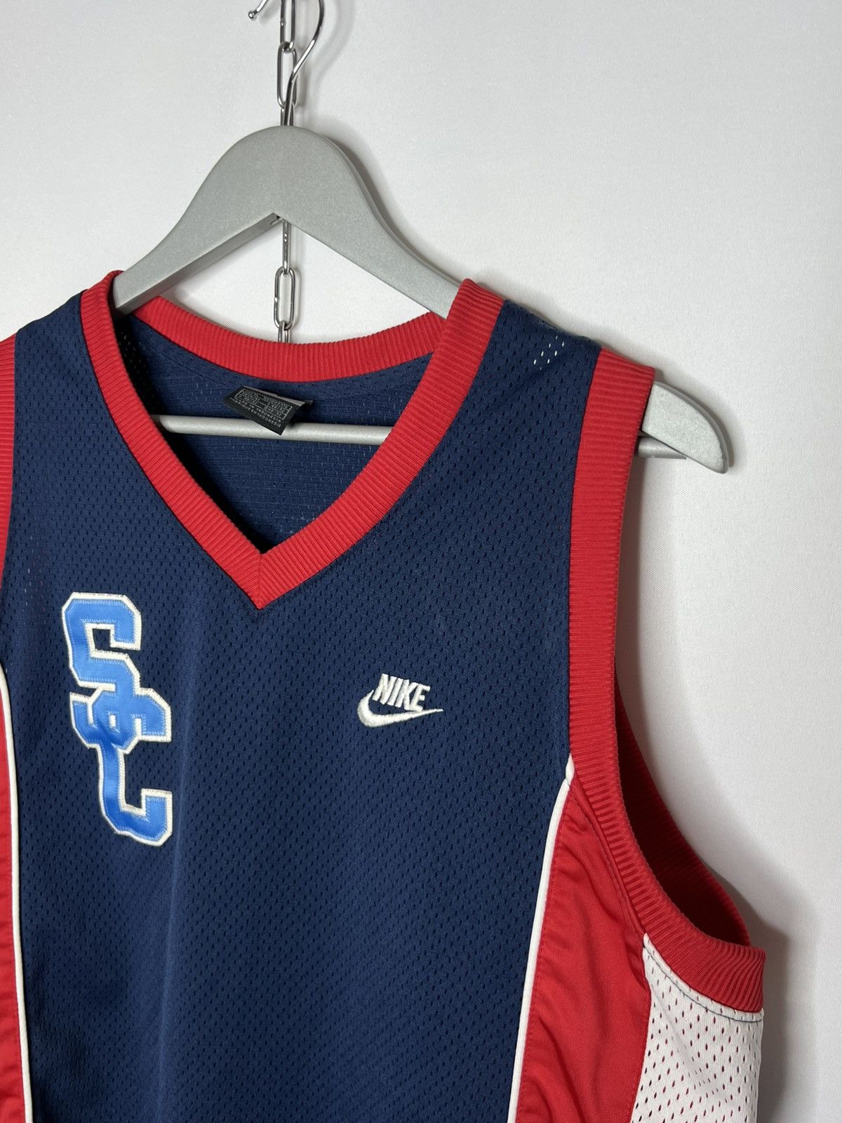 Nike 🔥 Rare Vintage Nike 90s Supreme Court Tank Top Vest #33 🔥 Size US M / EU 48-50 / 2 - 4 Thumbnail