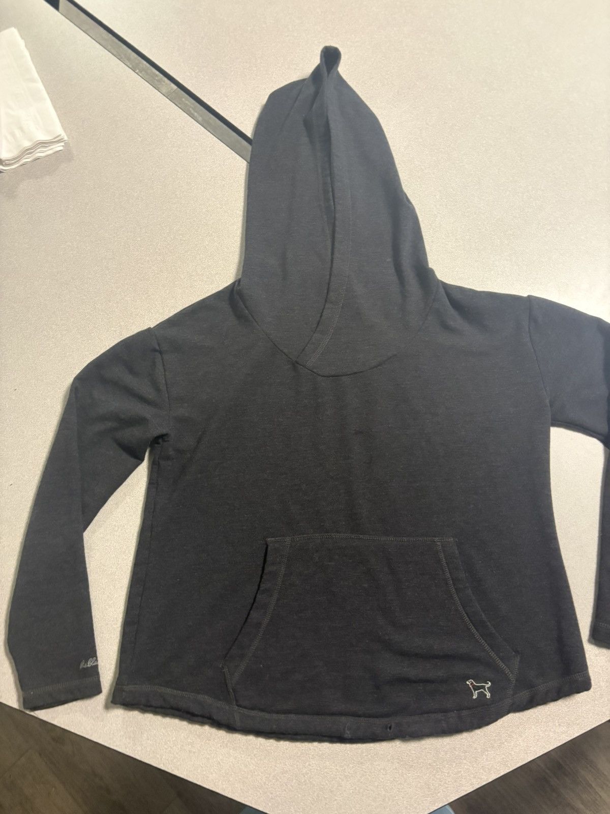 Other The Black Dog Women's XS Dark Gray Pullover Hoodie Logo Size XS / US 0-2 / IT 36-38 - 11 Thumbnail