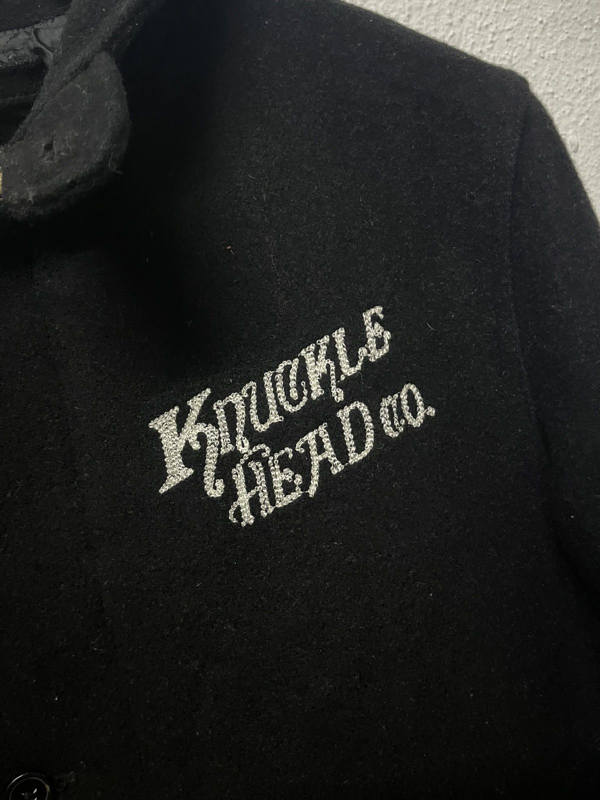 Indian Motorcycle KNUCKLE HEAD MOTORCYCLE CLOTHING WOOL JACKET QUILTED LINING Size US XL / EU 56 / 4 - 6 Thumbnail