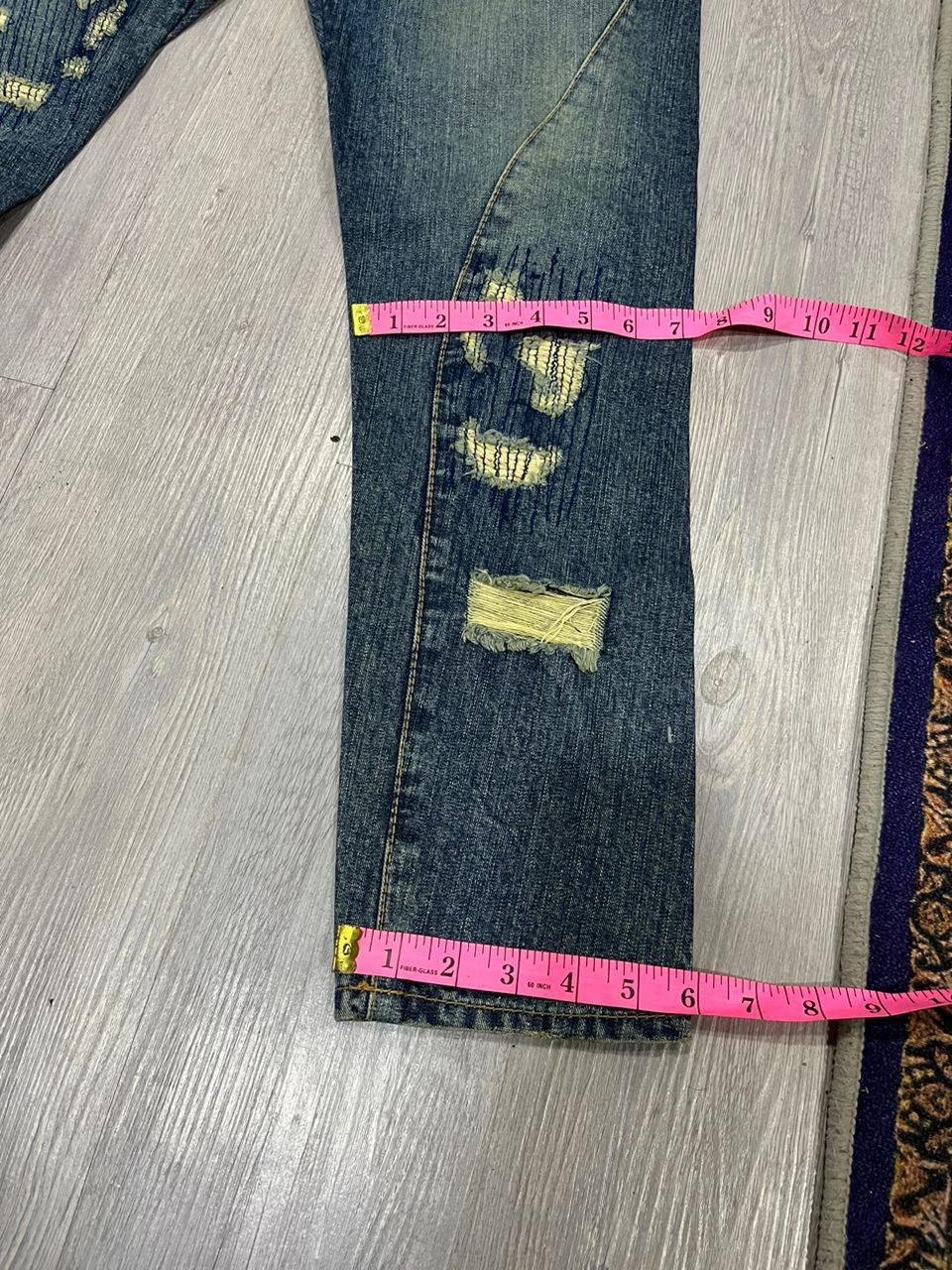 Hysteric Glamour RARE Retro Girls Jeans Japanese Brand Exhibitionist Vintage Size US 30 / EU 46 - 10 Thumbnail