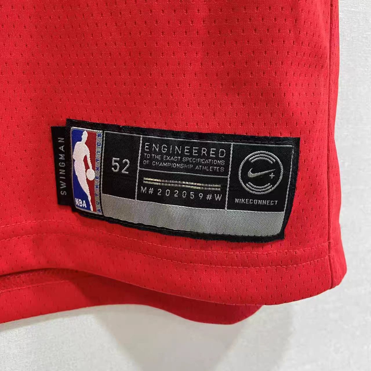 Jordan Brand Michael Jordan #23 Chicago Bulls Black Red Jersey K15 Size US XL / EU 56 / 4 - 4 Thumbnail