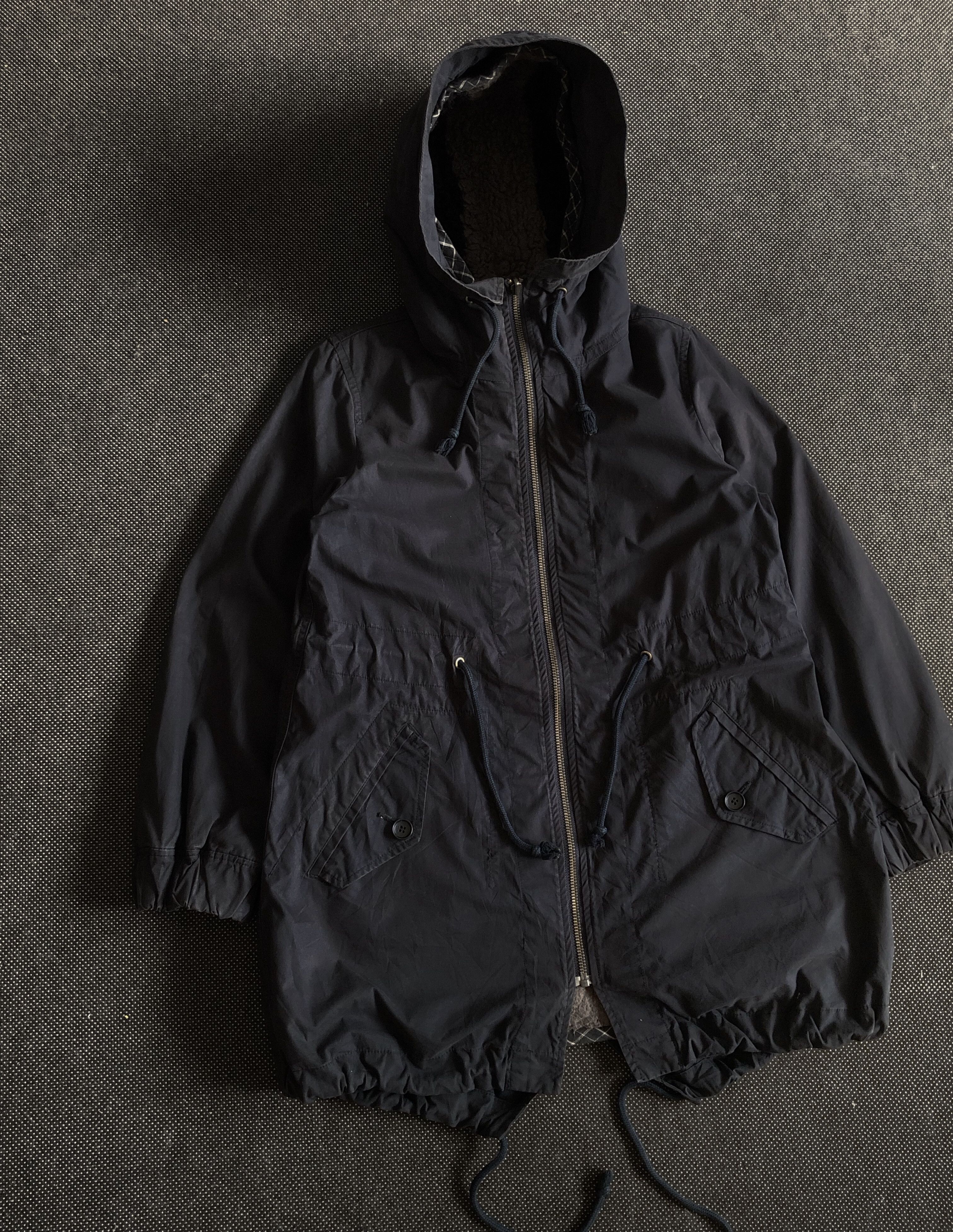 Frapbois VINTAGE FRAPBOIS DRAWSTRING PARKA WITH SHERPA LINING Size S / US 4 / IT 40 - 5 Thumbnail