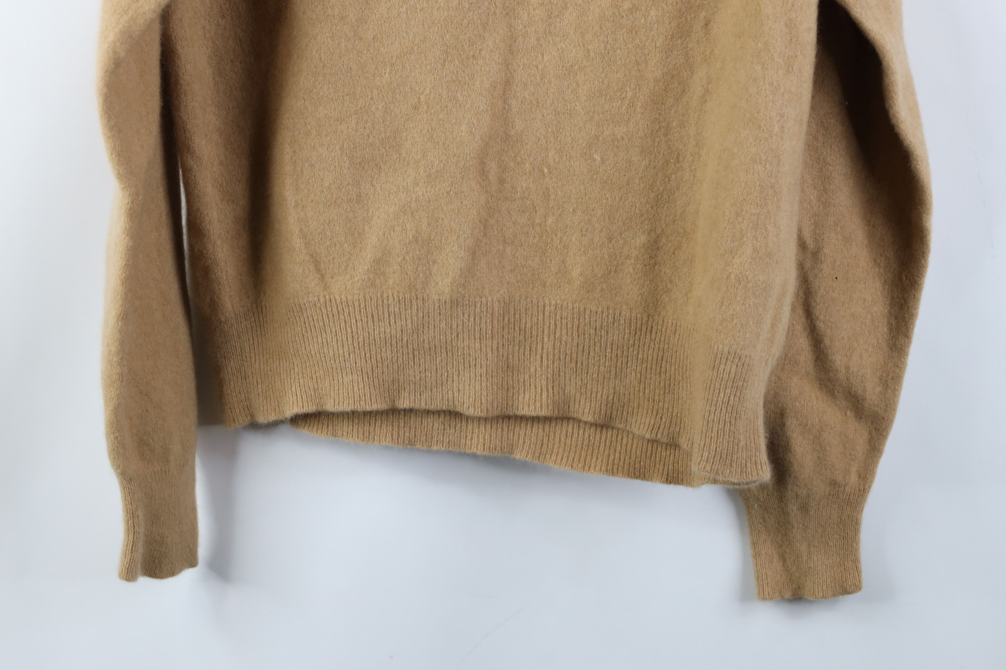 Vintage Vintage 90s Streetwear Ply Cashmere Knit V-Neck Sweater Size M / US 6-8 / IT 42-44 - 10 Thumbnail