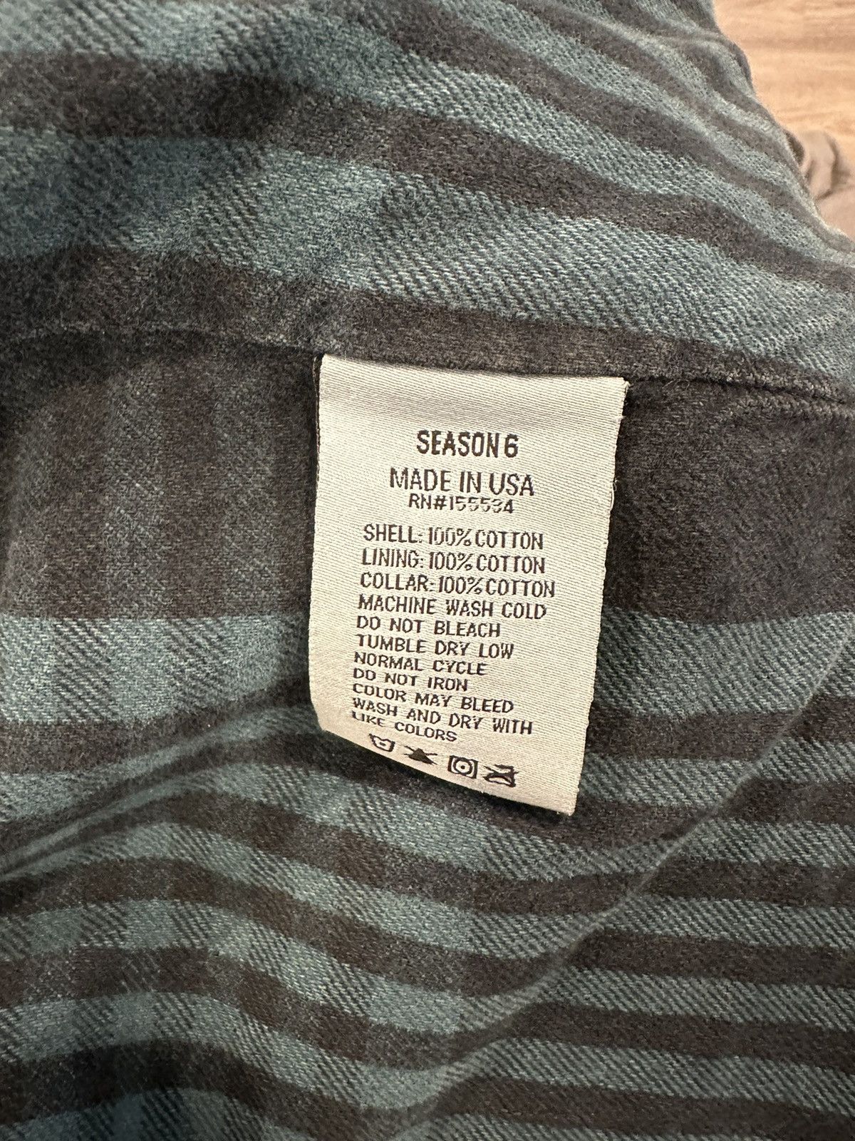Yeezy Yeezy Season 6 Glacier Jacket Size Small Size US S / EU 44-46 / 1 - 5 Thumbnail