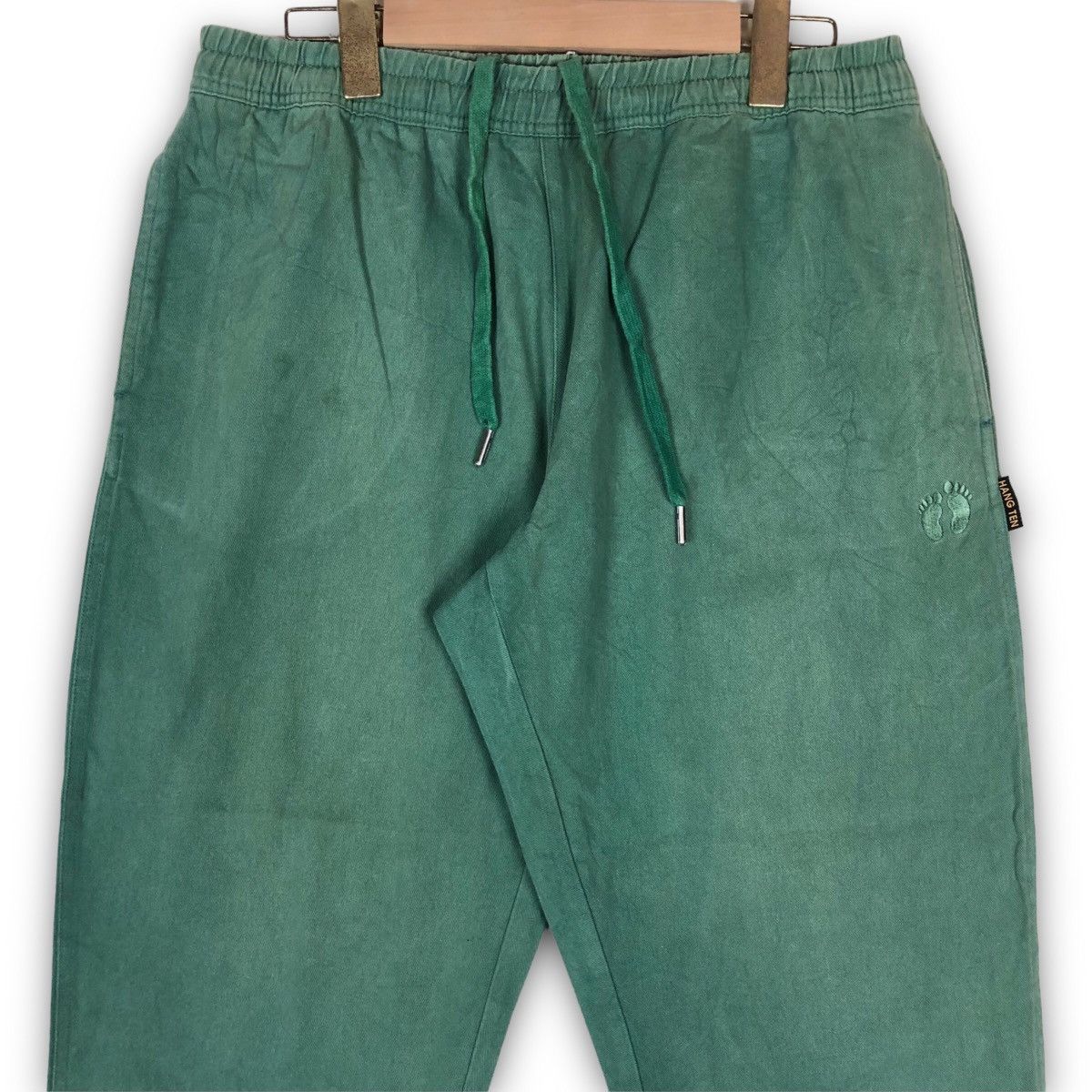 Hang Ten Vintage Hang Ten Drawstring Trousers Pants Size US 32 / EU 48 - 2 Thumbnail
