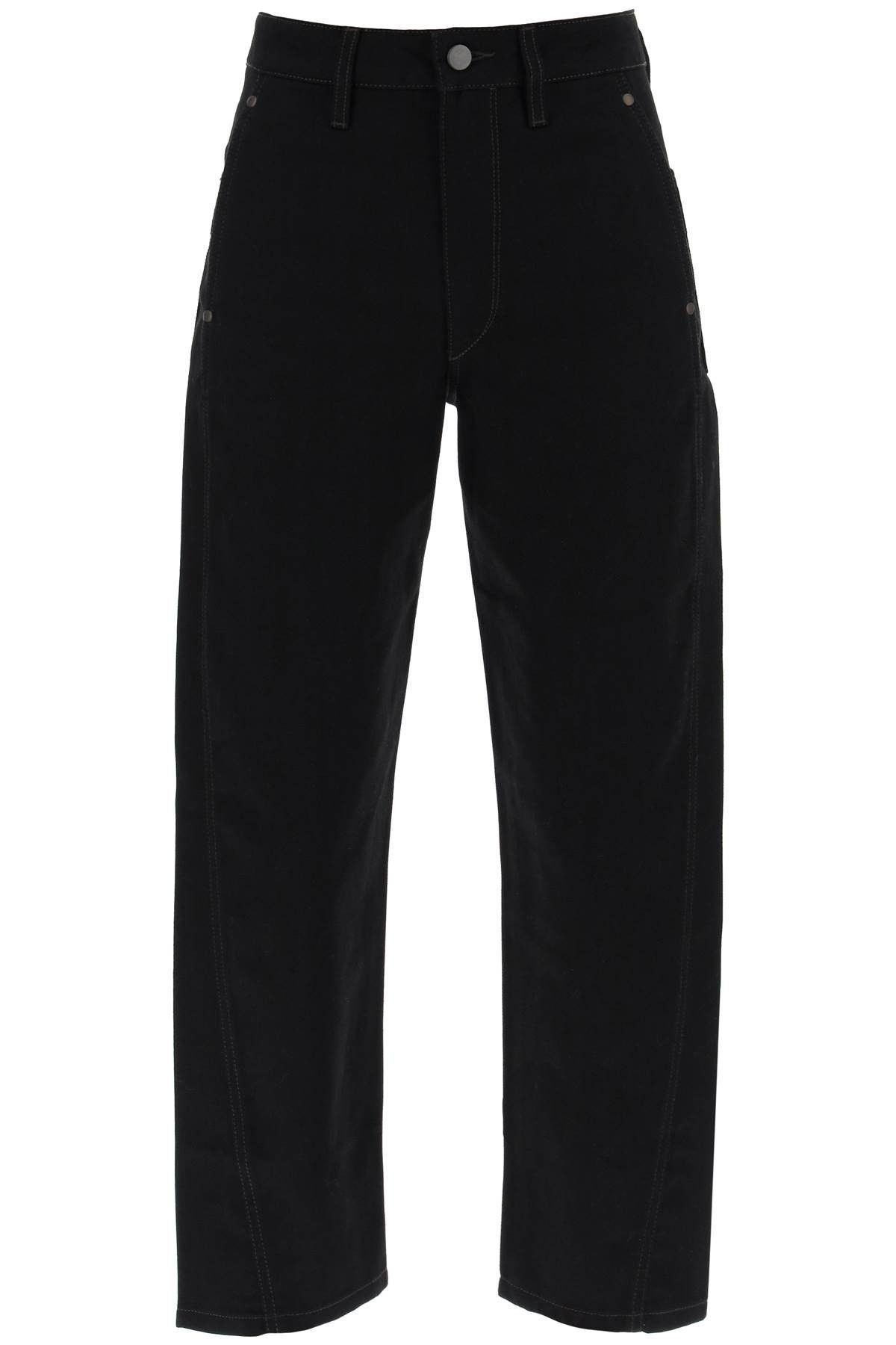 image of Lemaire Twisted Jeans in Black, Women's (Size 26)