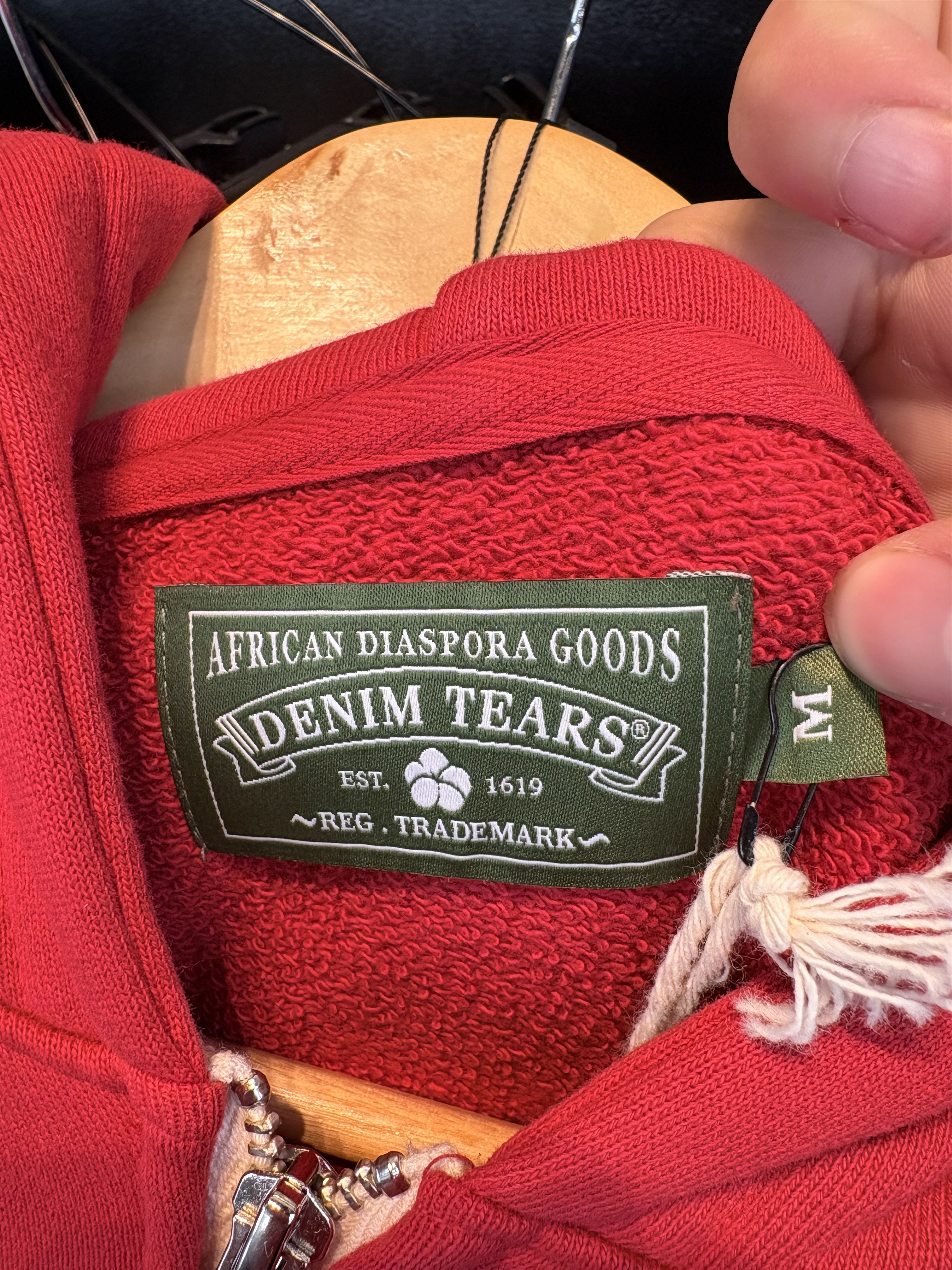 DENIM TEARS Denim Tears "Denim University"(SS24) (Red) (SET) Size US M / EU 48-50 / 2 - 5 Thumbnail