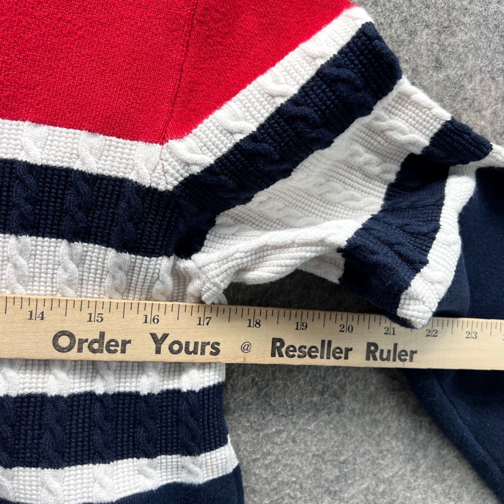 Tommy Hilfiger VINTAGE Tommy Hilfiger Dress Sweater Women Large Red Crewneck Long Sleeve Fleece Dress Size L / US 10 / IT 46 - 5 Thumbnail