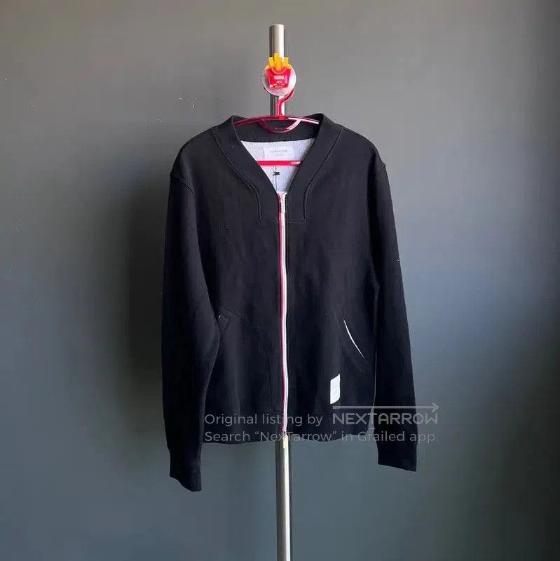 Thom Browne Thom Browne Black Cotton Men's Jacket . Size US M / EU 48-50 / 2 - 1 Thumbnail