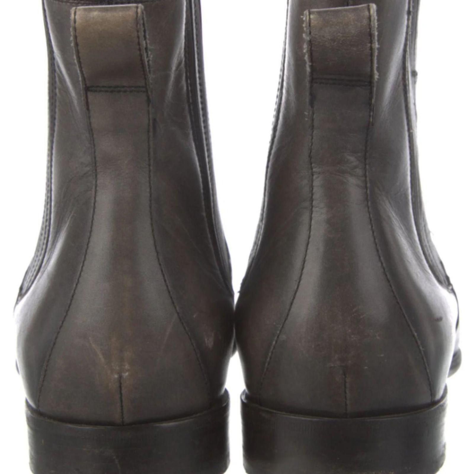 Dolce & Gabbana Dolce & Gabbana Men’s Dark Brown Chelsea Boots – Size 8 Size US 8 / EU 41 - 4 Thumbnail