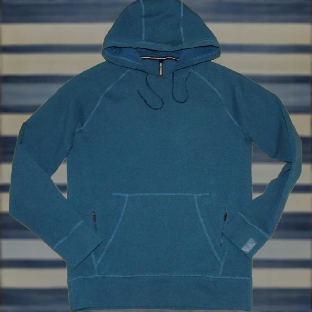 Ten Thousand TEN THOUSAND Blue Midweight Tech Hoodie Small Men XS Size US S / EU 44-46 / 1 - 1 Thumbnail
