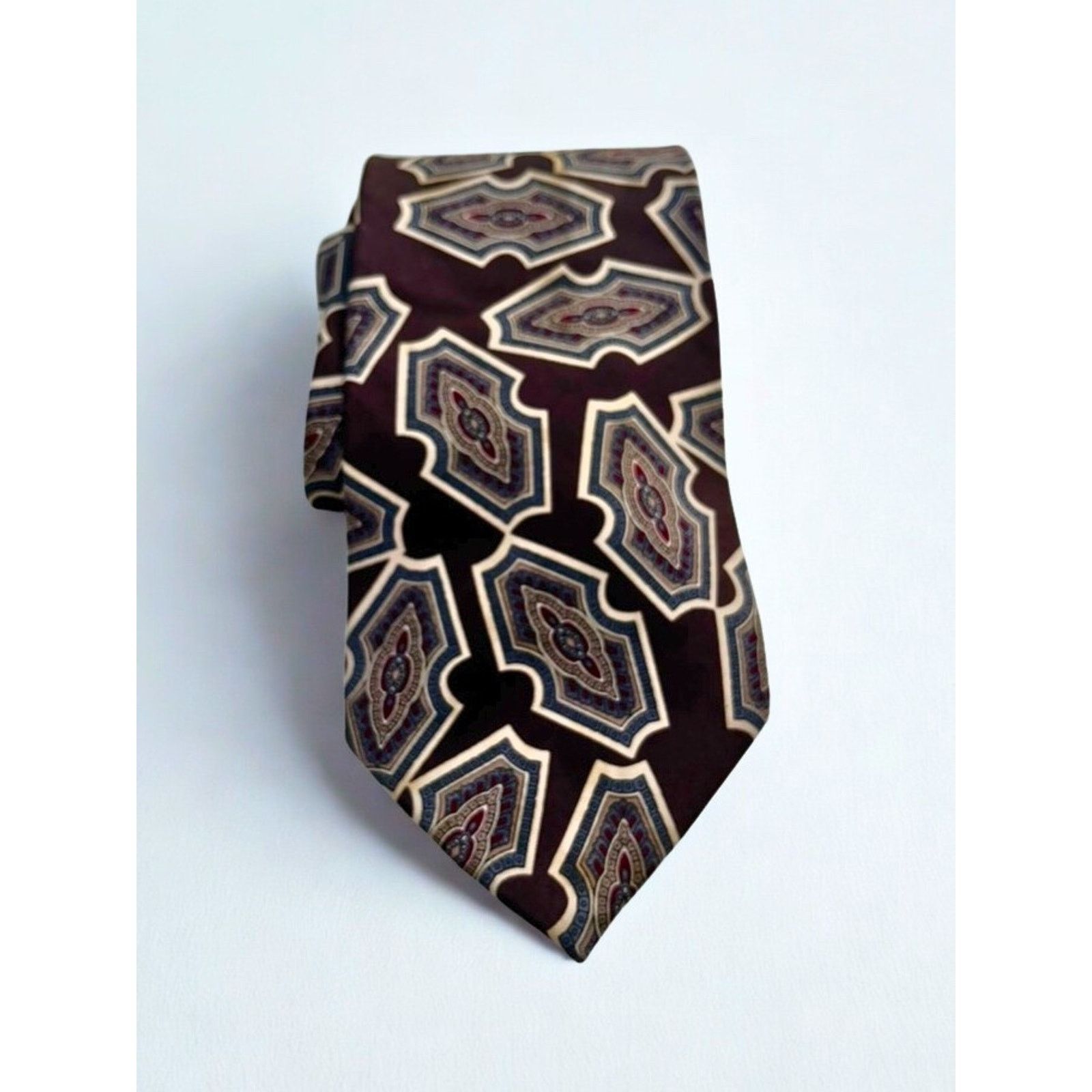 Dior Christian Dior Monsieur Silk Tie Geometric Abstract Size ONE SIZE - 2 Thumbnail
