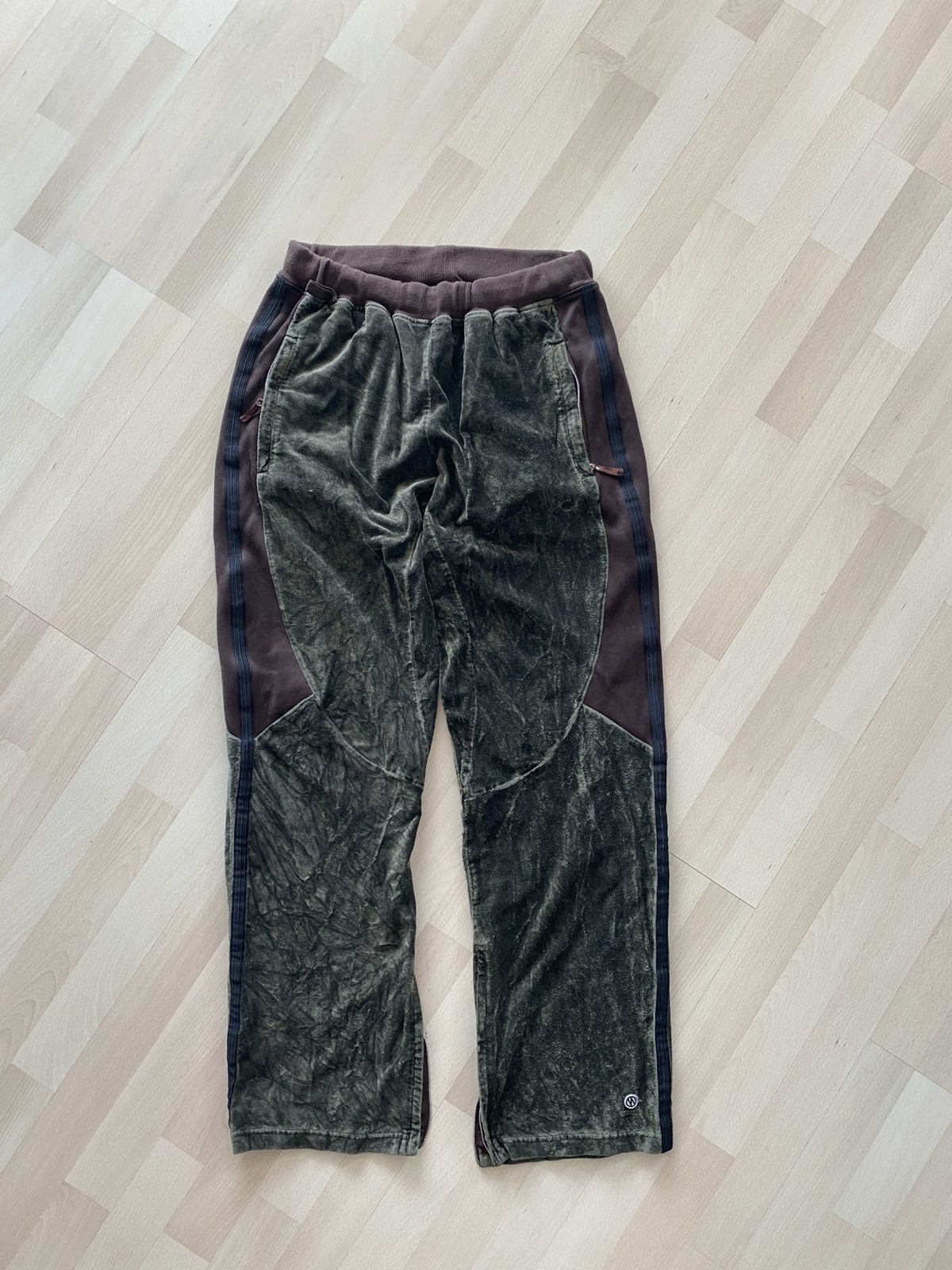 Adidas Adidas x Kazuki Kuraishi Obyo Velvet Wide Pants Size US 33 - 1 Thumbnail