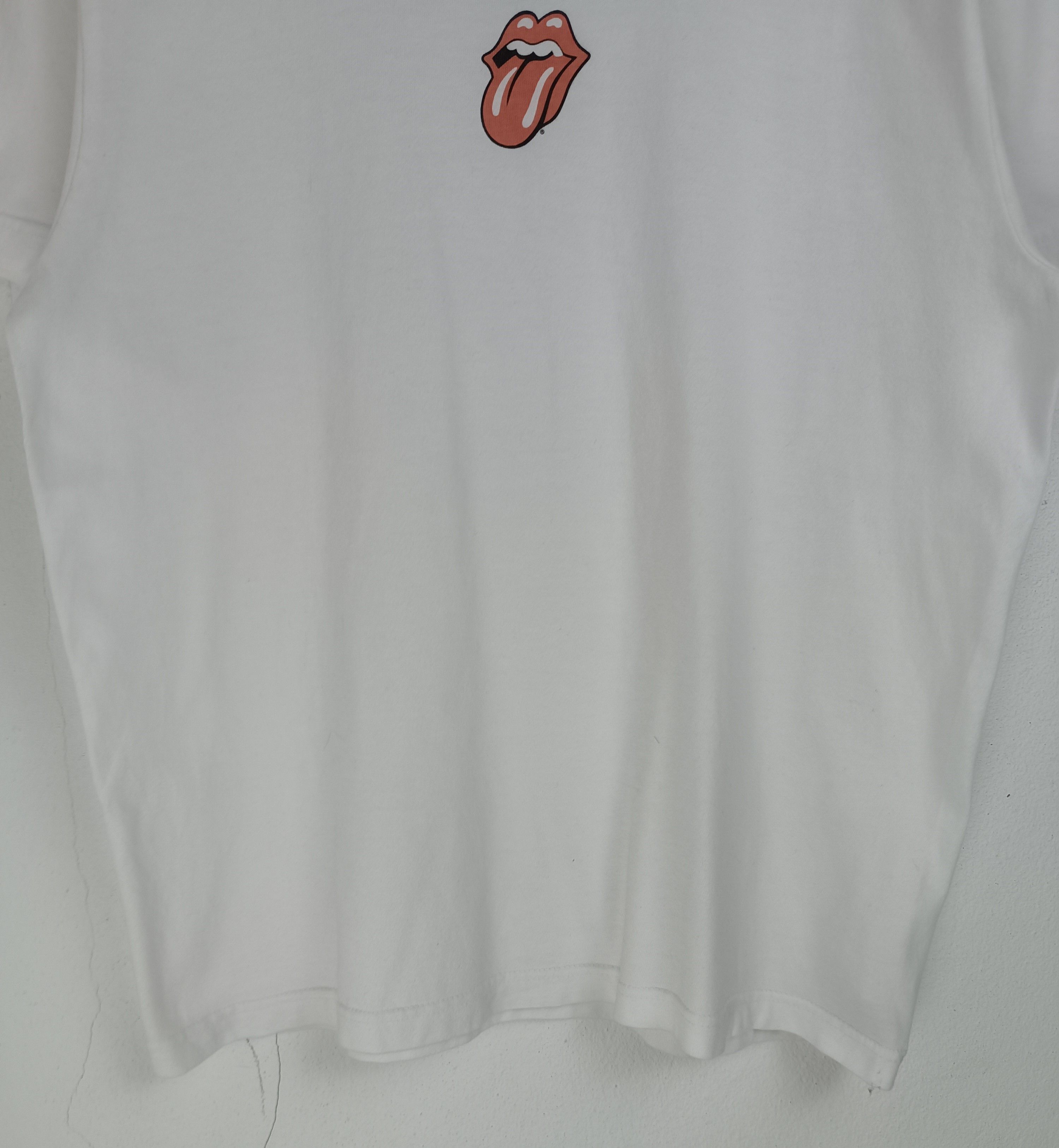 Band Tees VINTAGE ROLLING STONES SMALL LOGO acdc beatles zeppelin Size US M / EU 48-50 / 2 - 7 Thumbnail