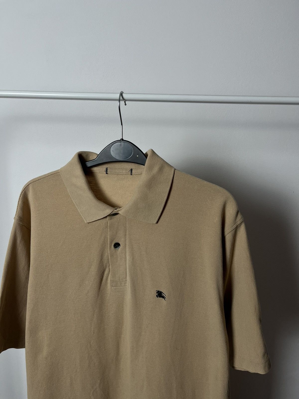 Burberry × Vintage Burberry polo shirt men vintage beige L vintage Size US XL / EU 56 / 4 - 2 Thumbnail