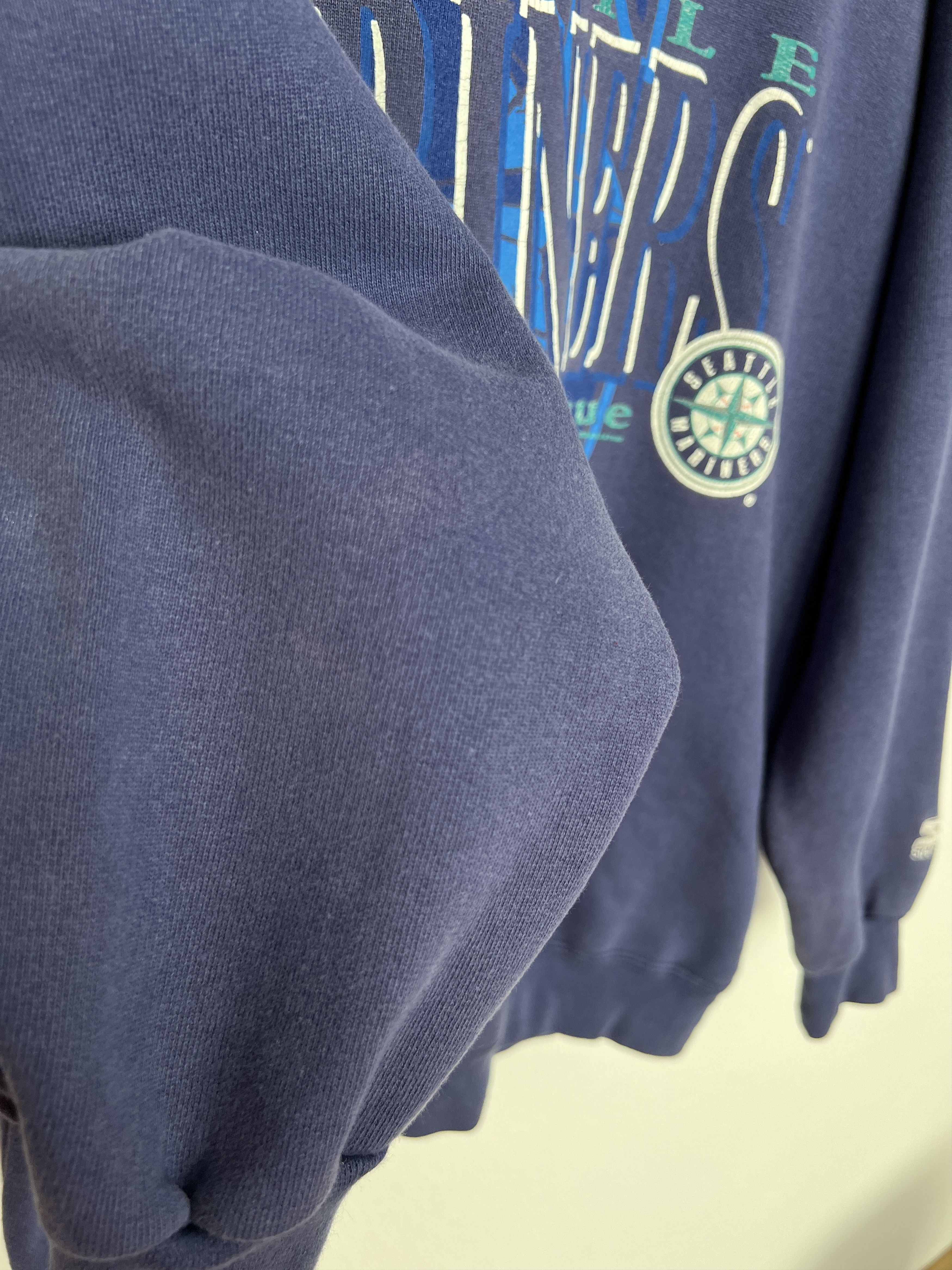 Starter Vintage 90's Seattle Mariners Crewneck Sweatshirt MLB Size US M / EU 48-50 / 2 - 8 Thumbnail