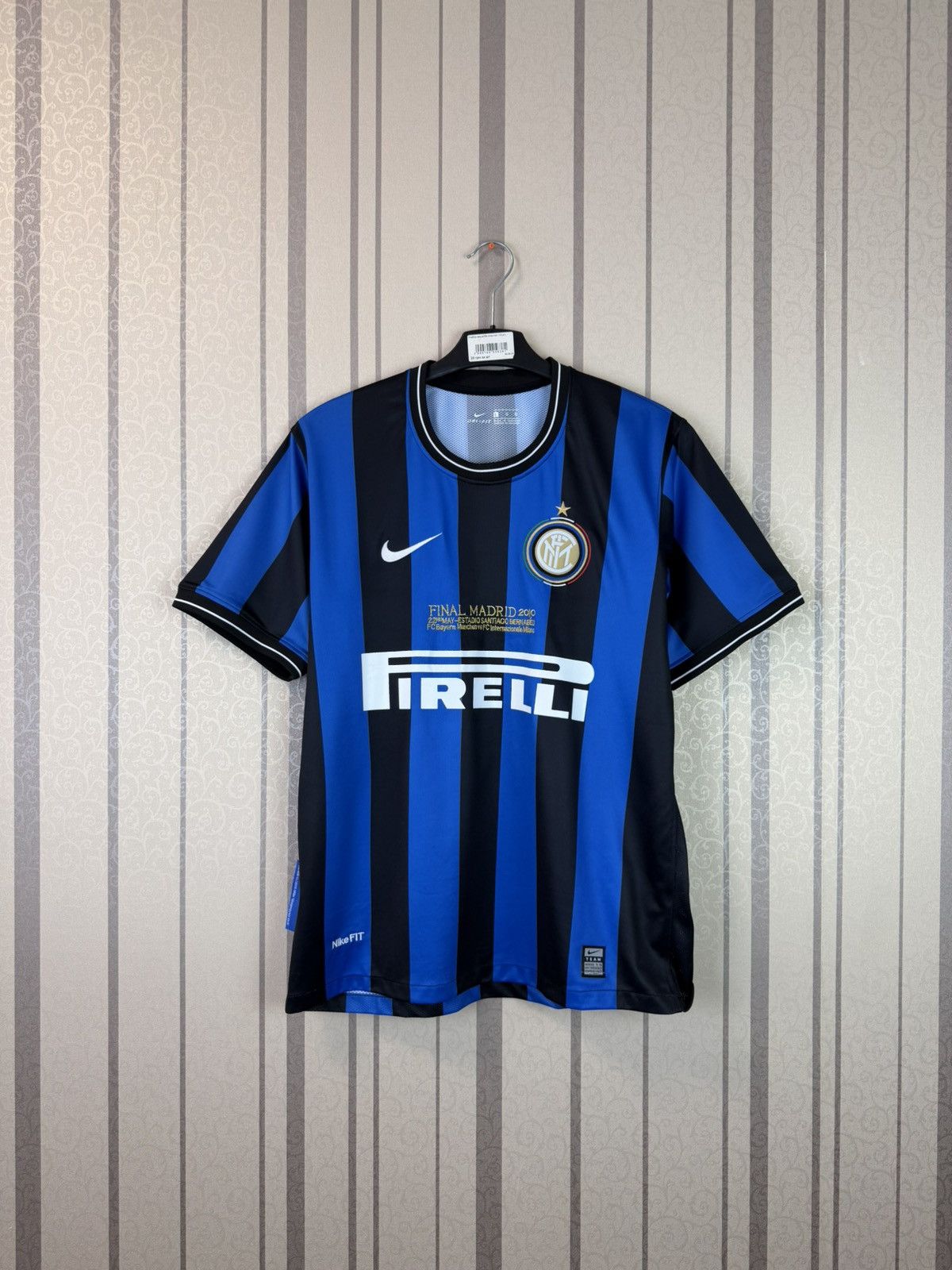 Nike Nike Inter Milan Milito 22 Jersey Size L Size US L / EU 52-54 / 3 - 1 Thumbnail