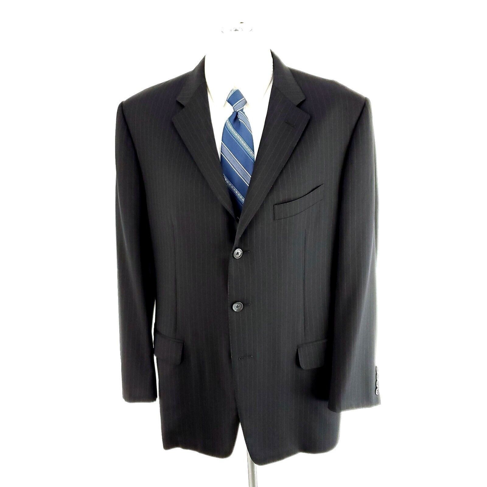 Corneliani Corneliani Virgin Wool 3 Button Suit Jacket 42R Or Slim 44R Size 42R - 3 Thumbnail