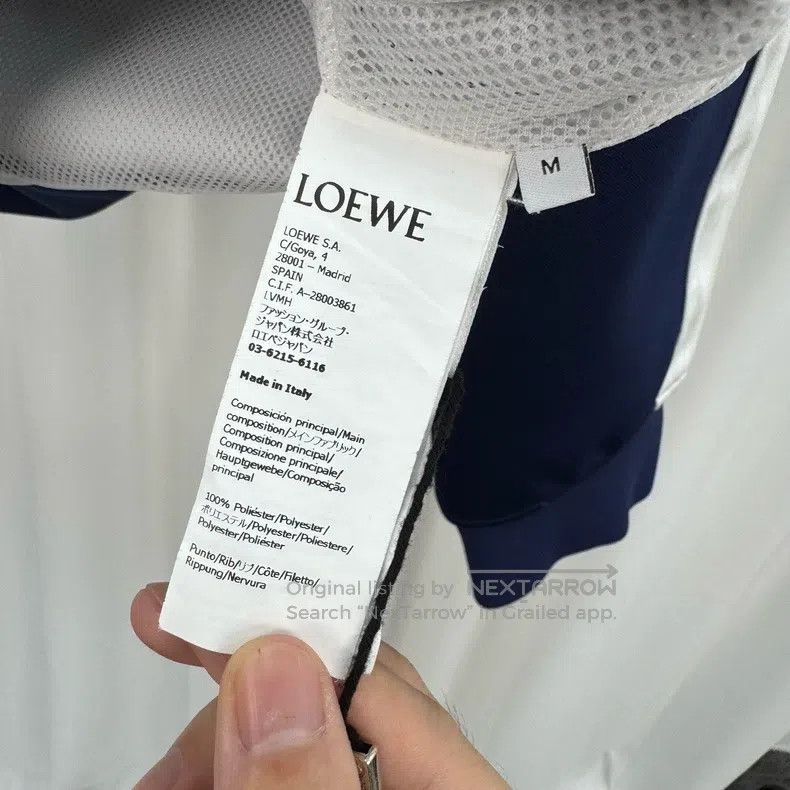 Loewe Loewe Embroidered Letter Zipper Jacket Size M / US 6-8 / IT 42-44 - 6 Thumbnail