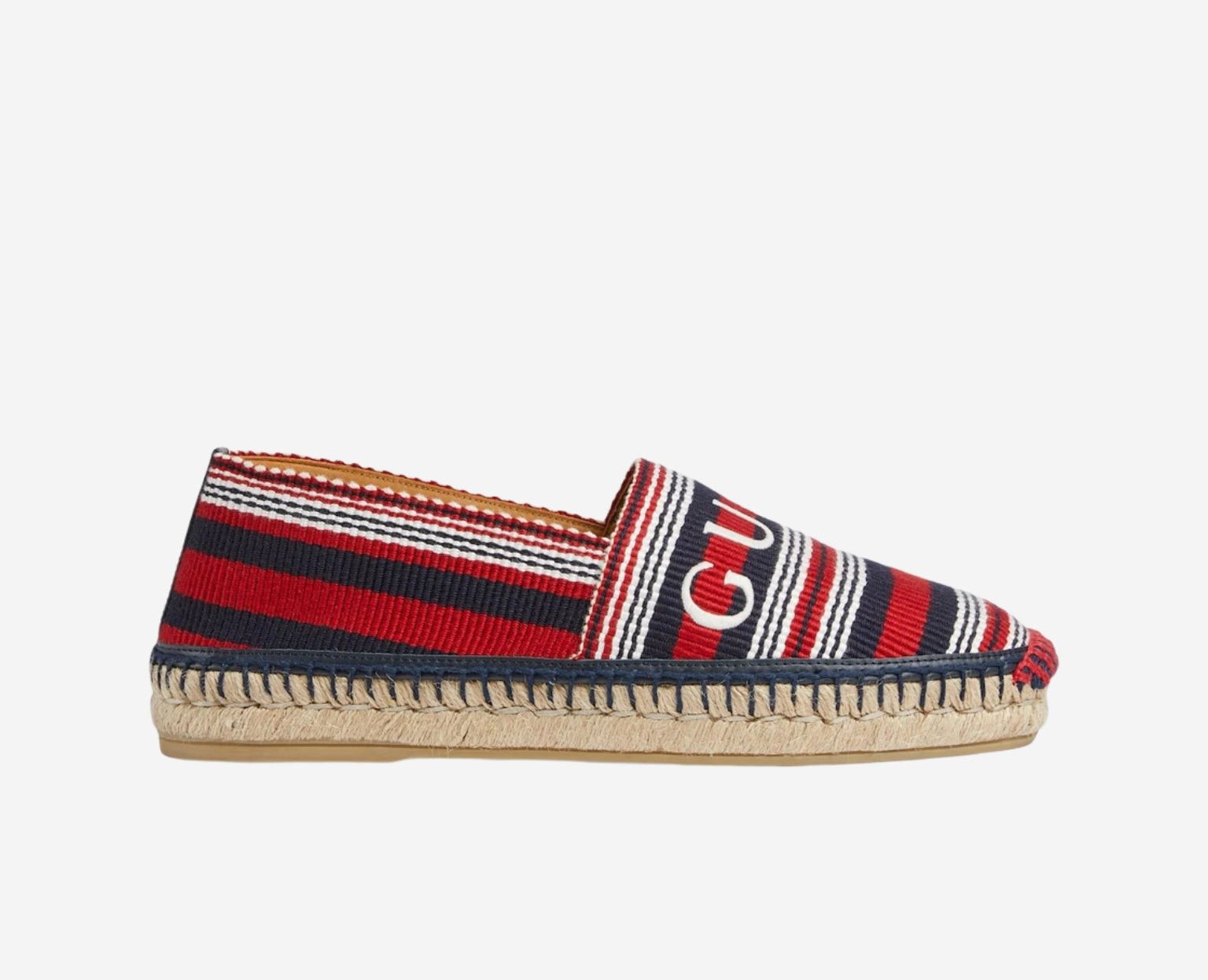 Gucci Logo Canvas Espadrilles SIZE 10