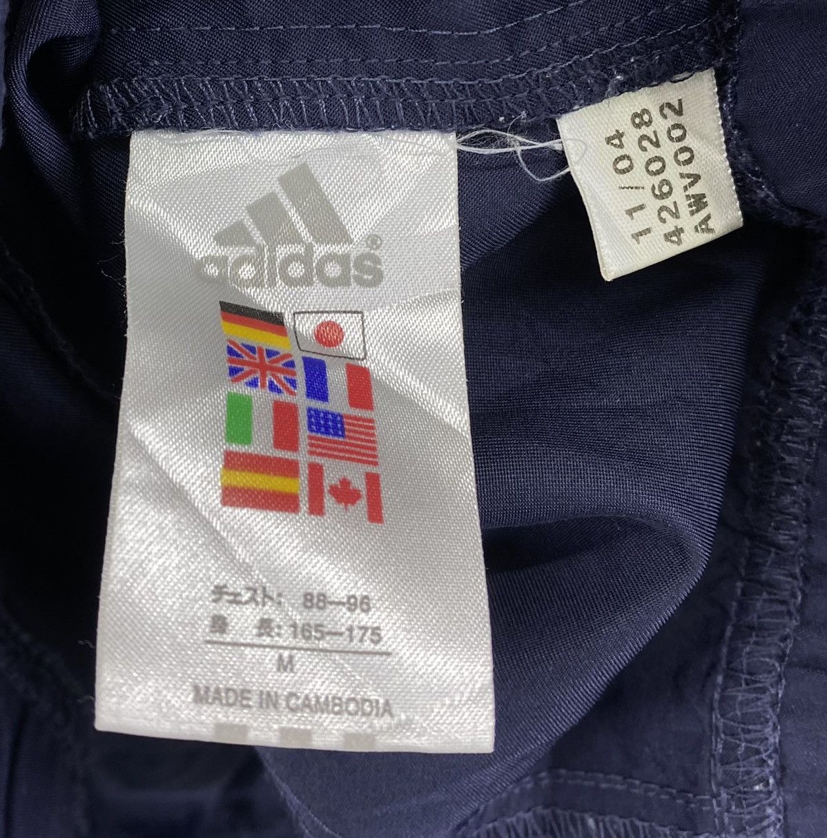 Adidas × Vintage Vintage Adidas Clima Shell Wind Sweaters Size US M / EU 48-50 / 2 - 6 Thumbnail