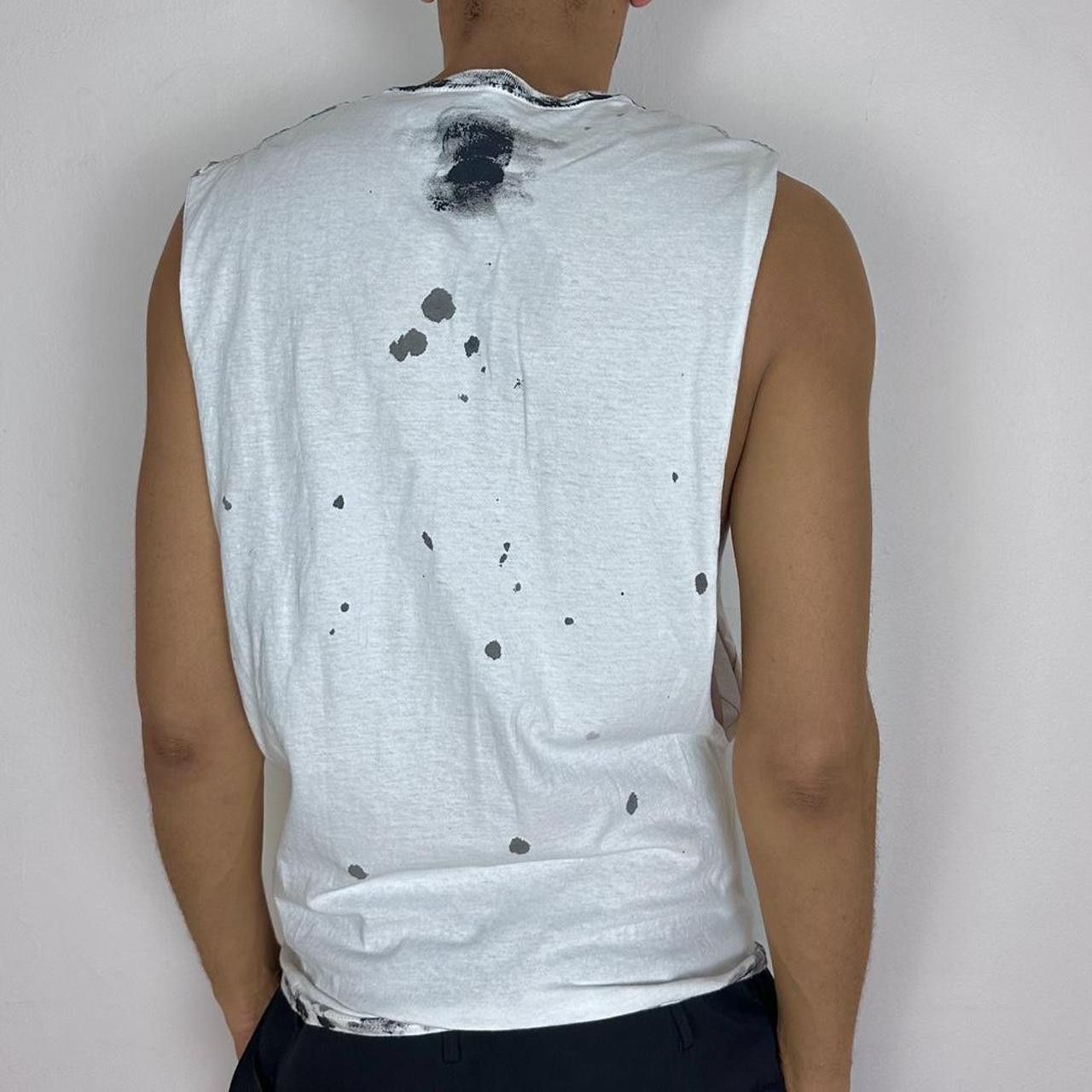 Hanes ASTROBOI* x Hanes White & Black Muscle Tank - Medium Size US M / EU 48-50 / 2 - 5 Thumbnail