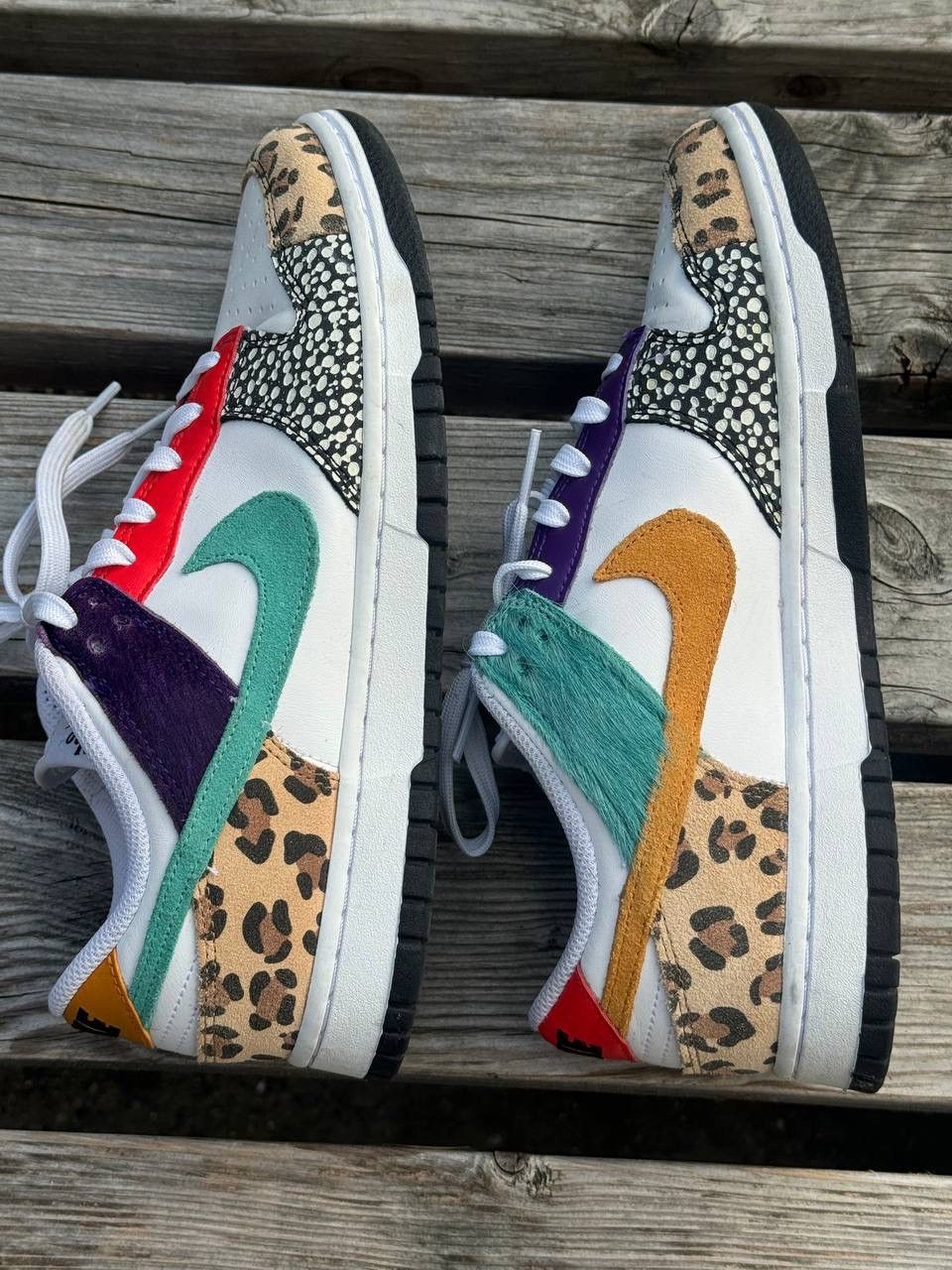 Nike Nike Dunk Low Safari Mix Size US 6.5 / EU 39-40 - 3 Thumbnail