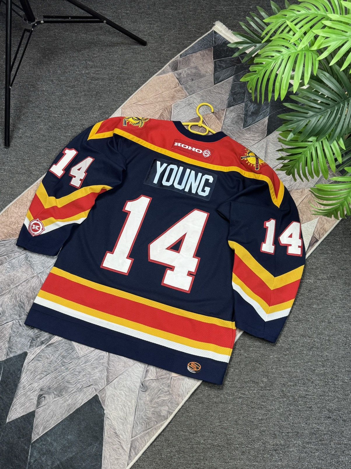 Koho KONO Florida Panthers Broken Stick #14 Hockey T-shirt Size US M / EU 48-50 / 2 - 25 Thumbnail