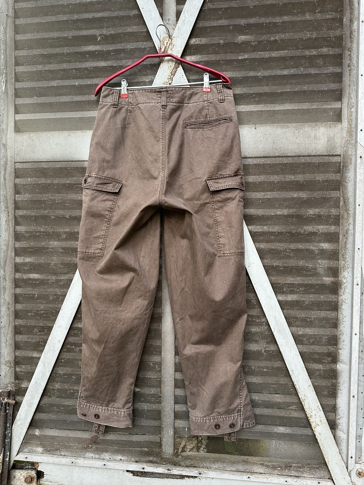 Vintage 👹Vintage John Bull Brown Cargo Pants Size US 30 / EU 46 - 10 Thumbnail