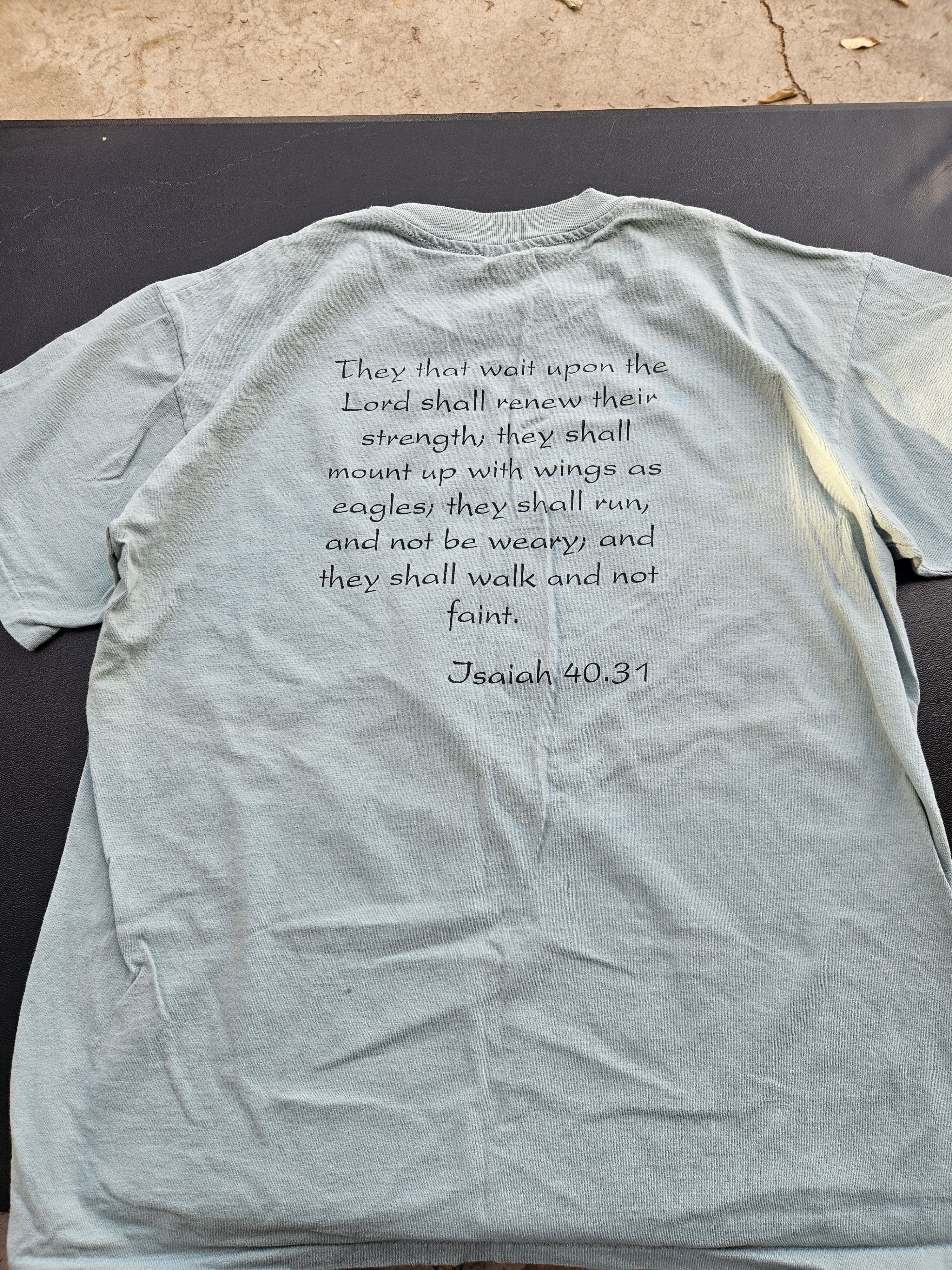 Other Wise Dyes Vintage Eagle & Jsaiah 40.31 Anvil Tee Size US XL / EU 56 / 4 - 2 Thumbnail