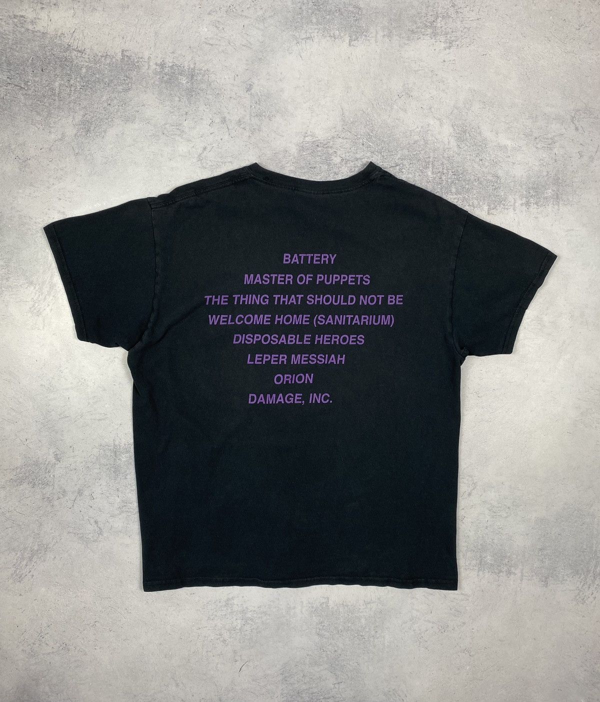 Metallica Metallica Master Of Puppets 2017 Rock Band T-Shirt Size L Size US L / EU 52-54 / 3 - 13 Thumbnail