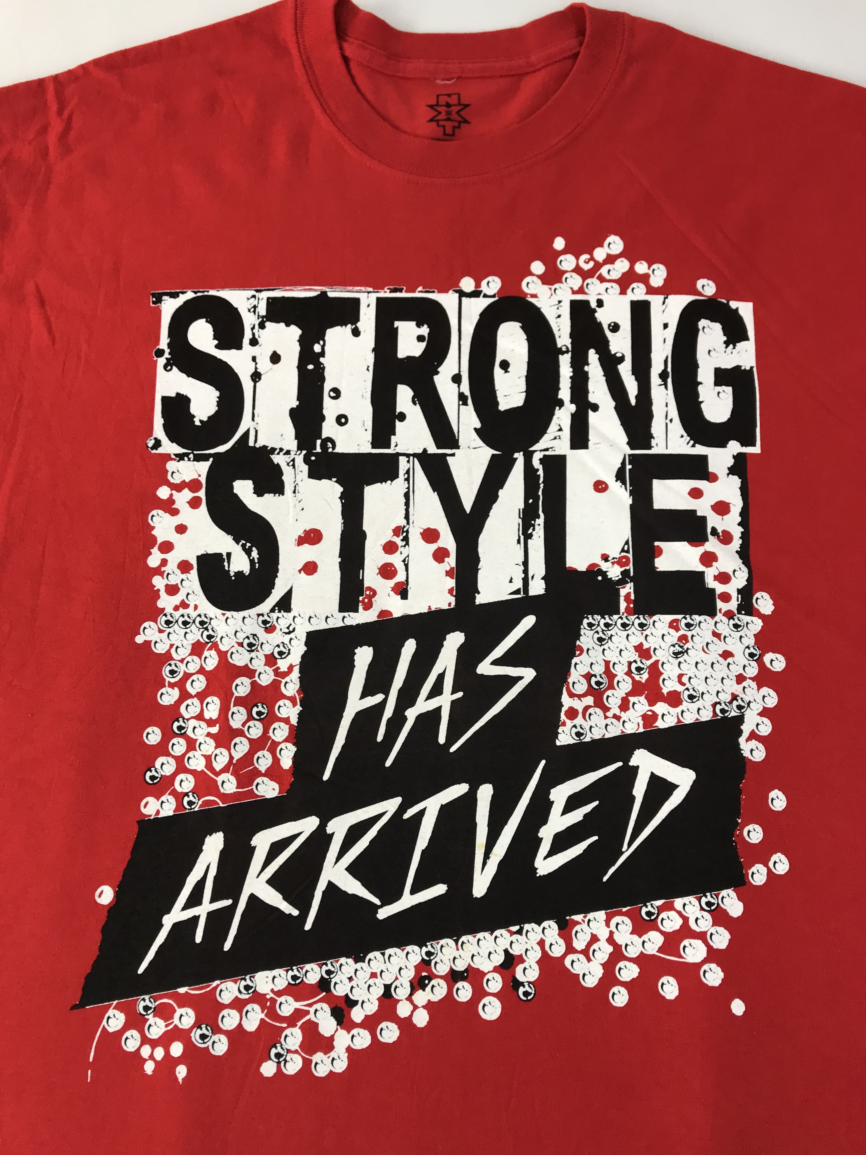 Japanese Brand WWE Shop NXT Nakamura Wrestler Printed Tee T-shirt Size US XL / EU 56 / 4 - 4 Thumbnail
