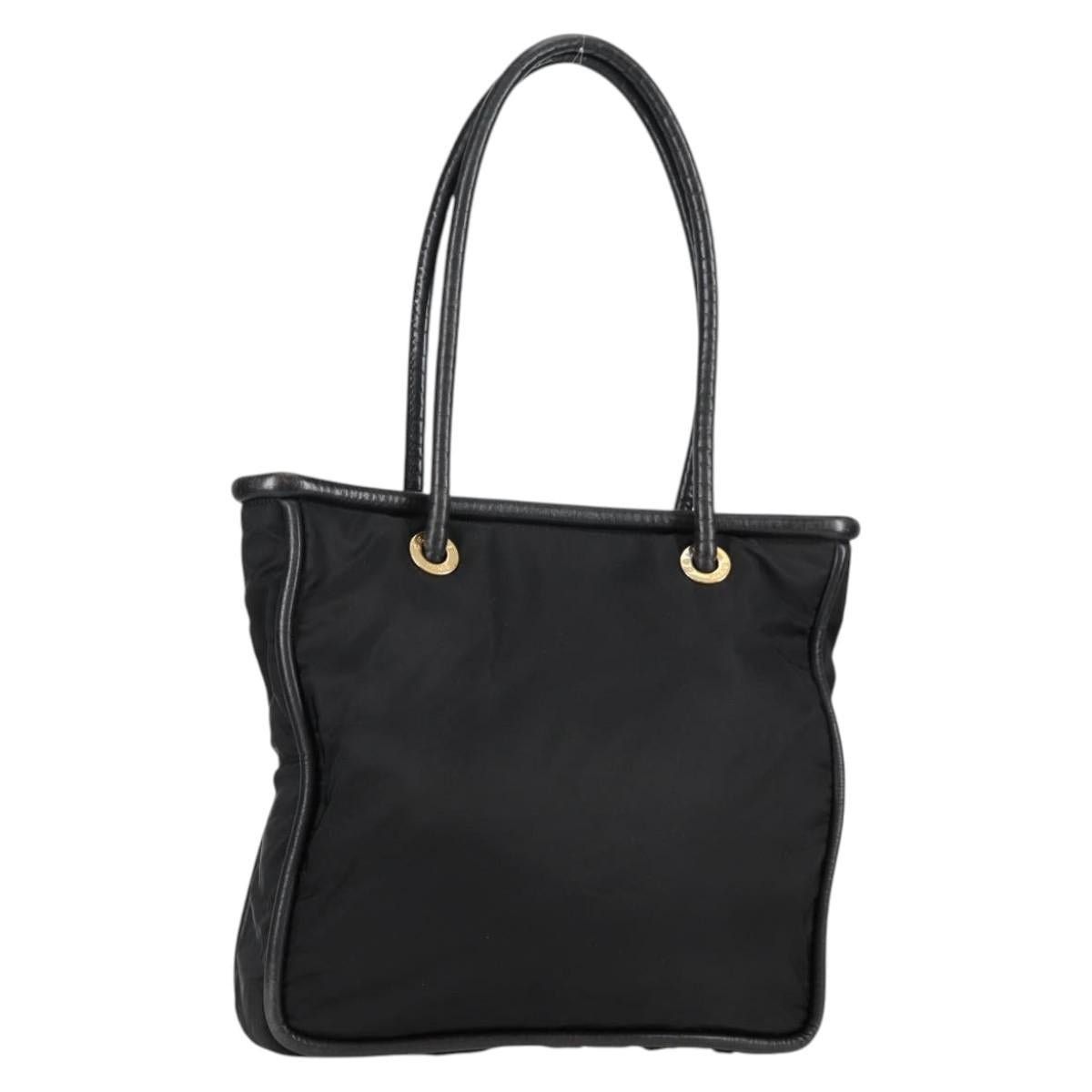 Celine CELINE Tote Bag Nylon Black Gold Size ONE SIZE - 1 Thumbnail