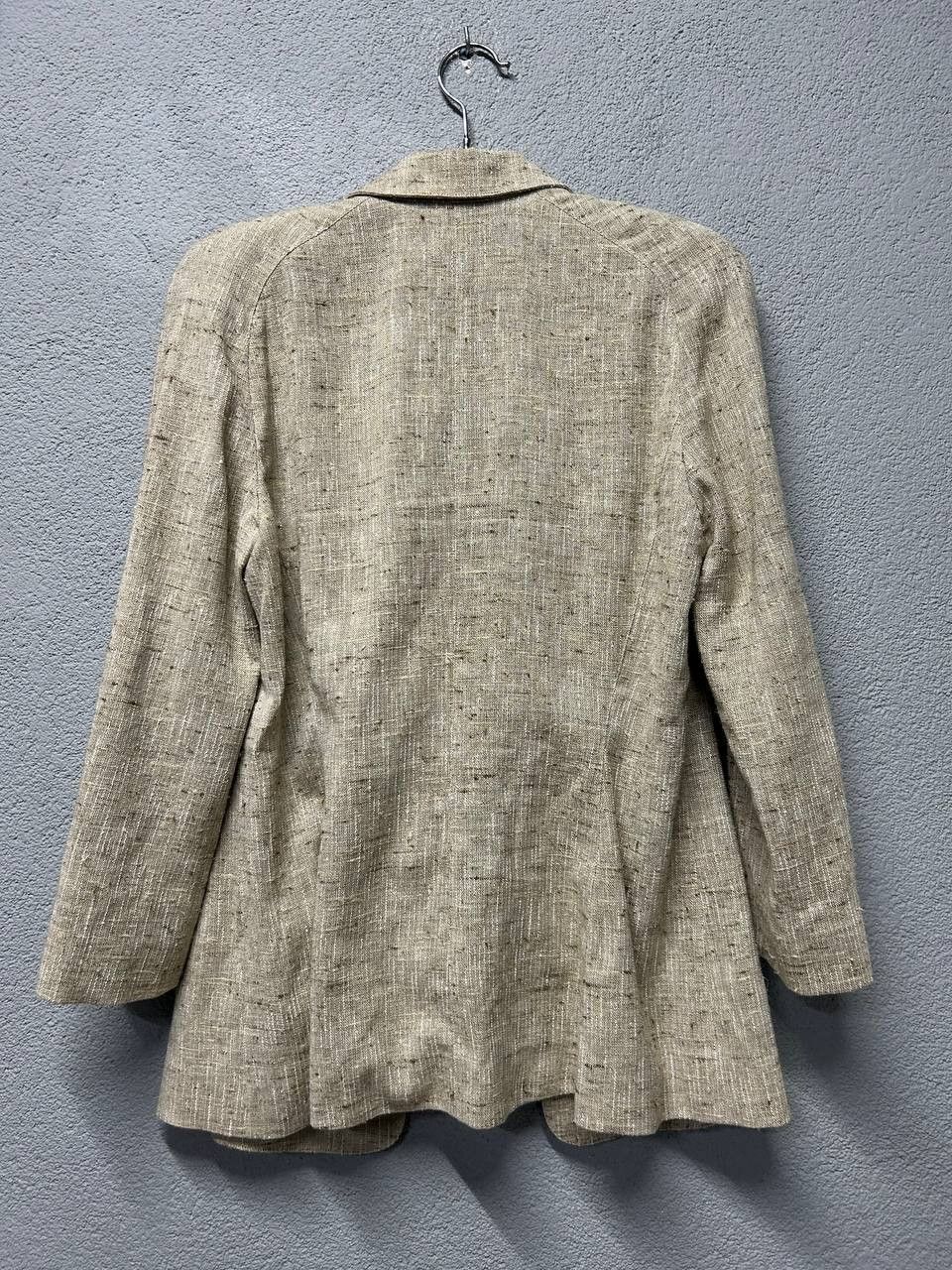 Thierry Mugler vintage Thierry Mugler womens linen silk blazer jacket M - L Size M / US 6-8 / IT 42-44 - 14 Thumbnail