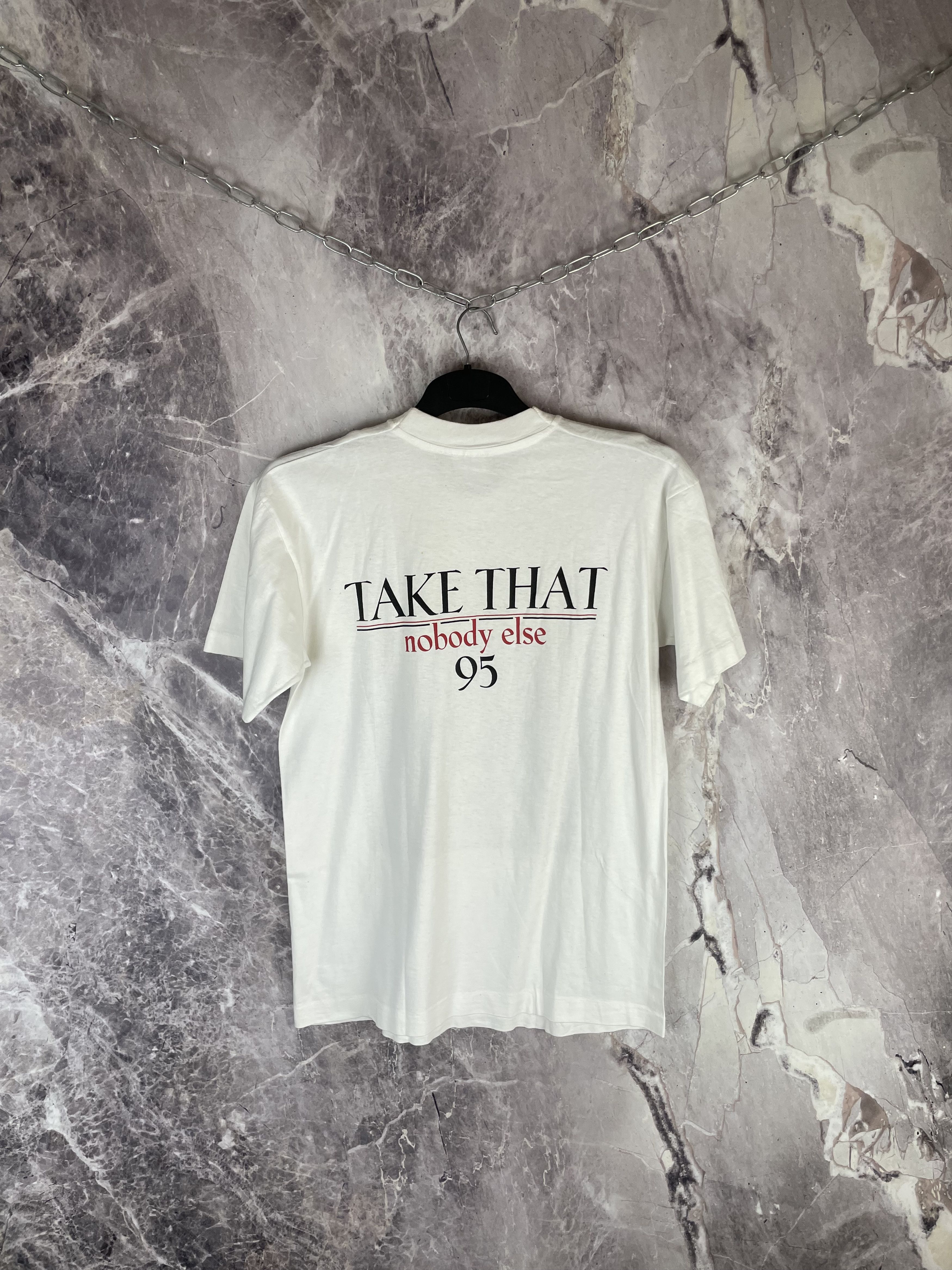 Band Tees Vintage 90’s Take That 1995 tour single stitch t-shirt Size US XL / EU 56 / 4 - 9 Thumbnail