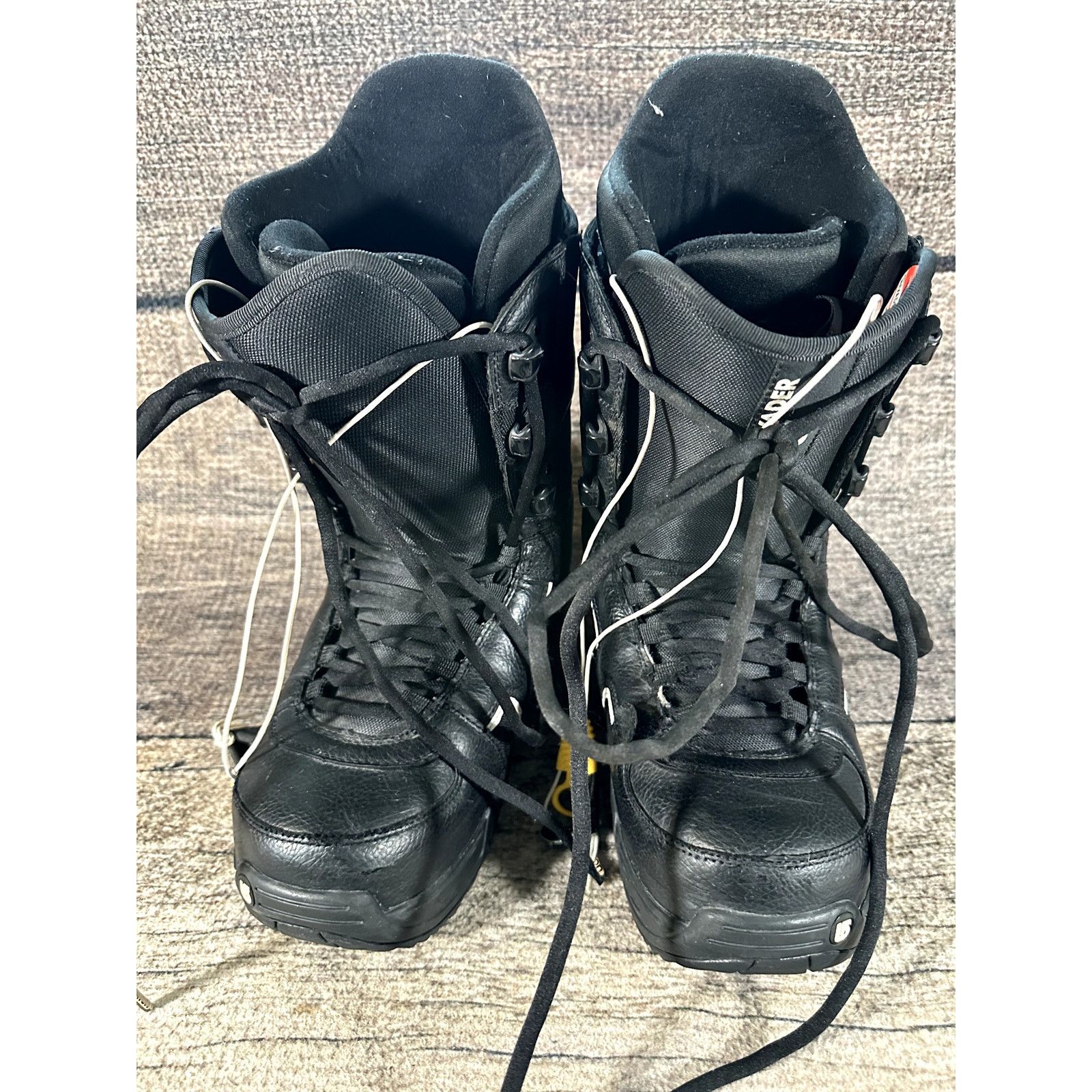 Burton BURTON Invader Imprint One Snowboard Boots Black Men's Sz 9 Size US 9 / EU 42 - 2 Thumbnail