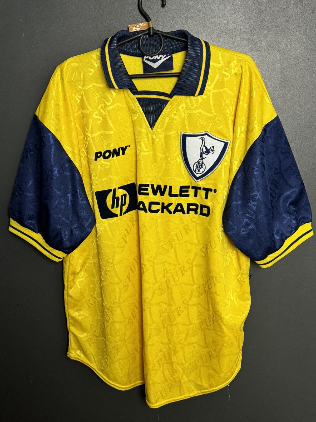 PONY Tottenham Hotspur 97/98 Away Football Jersey Size US L / EU 52-54 / 3 - 1 Thumbnail