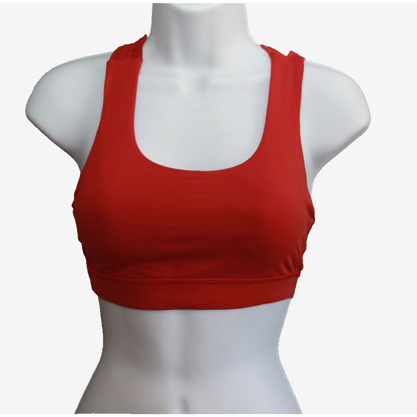 Lululemon Lululemon Energy Bra Braided Med Support Persian Red 4 $52 Size S / US 4 / IT 40 - 3 Thumbnail