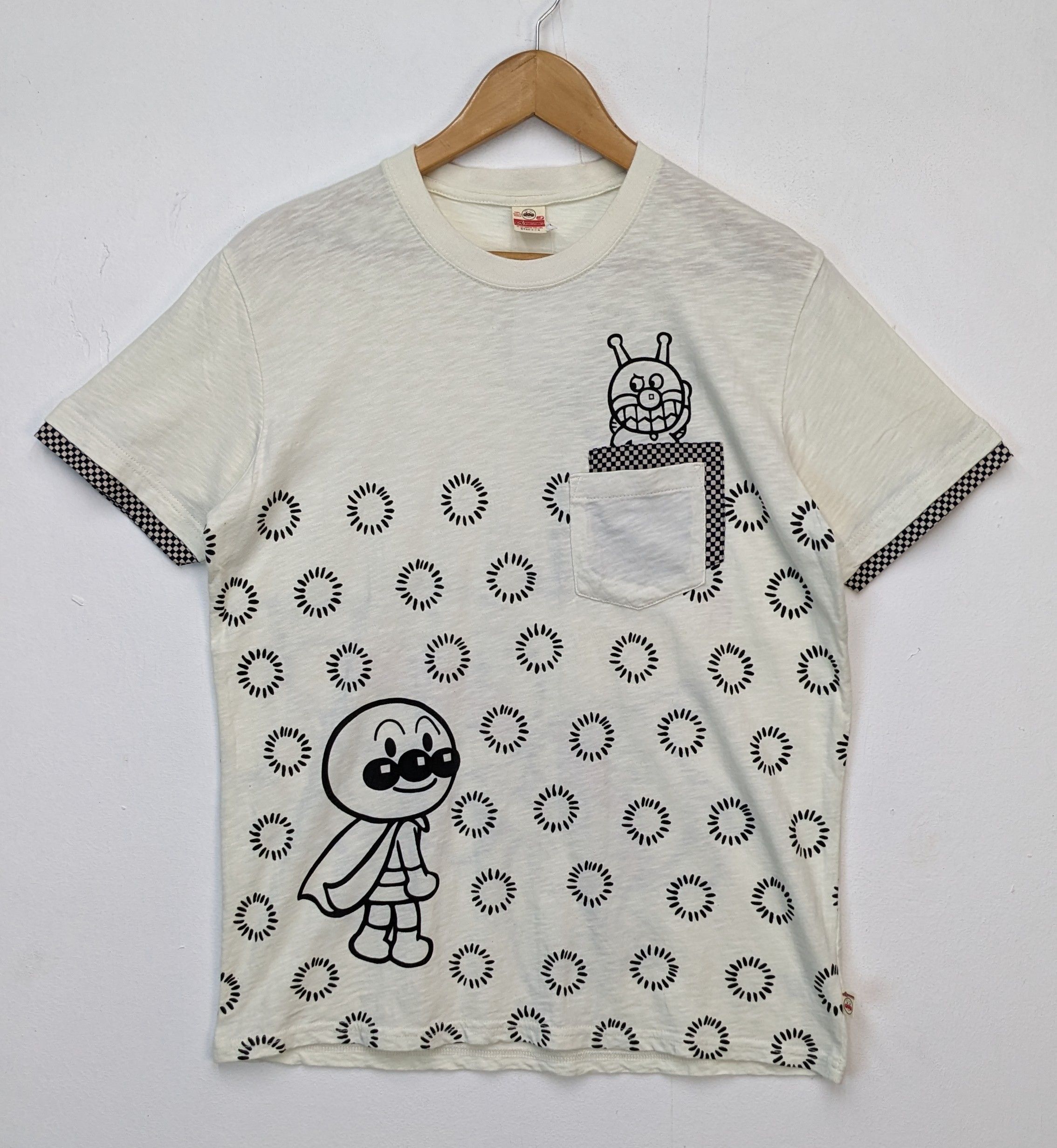 Anime Japanese Anime Anpaman Single Pocket Tshirt Size US L / EU 52-54 / 3 - 2 Thumbnail