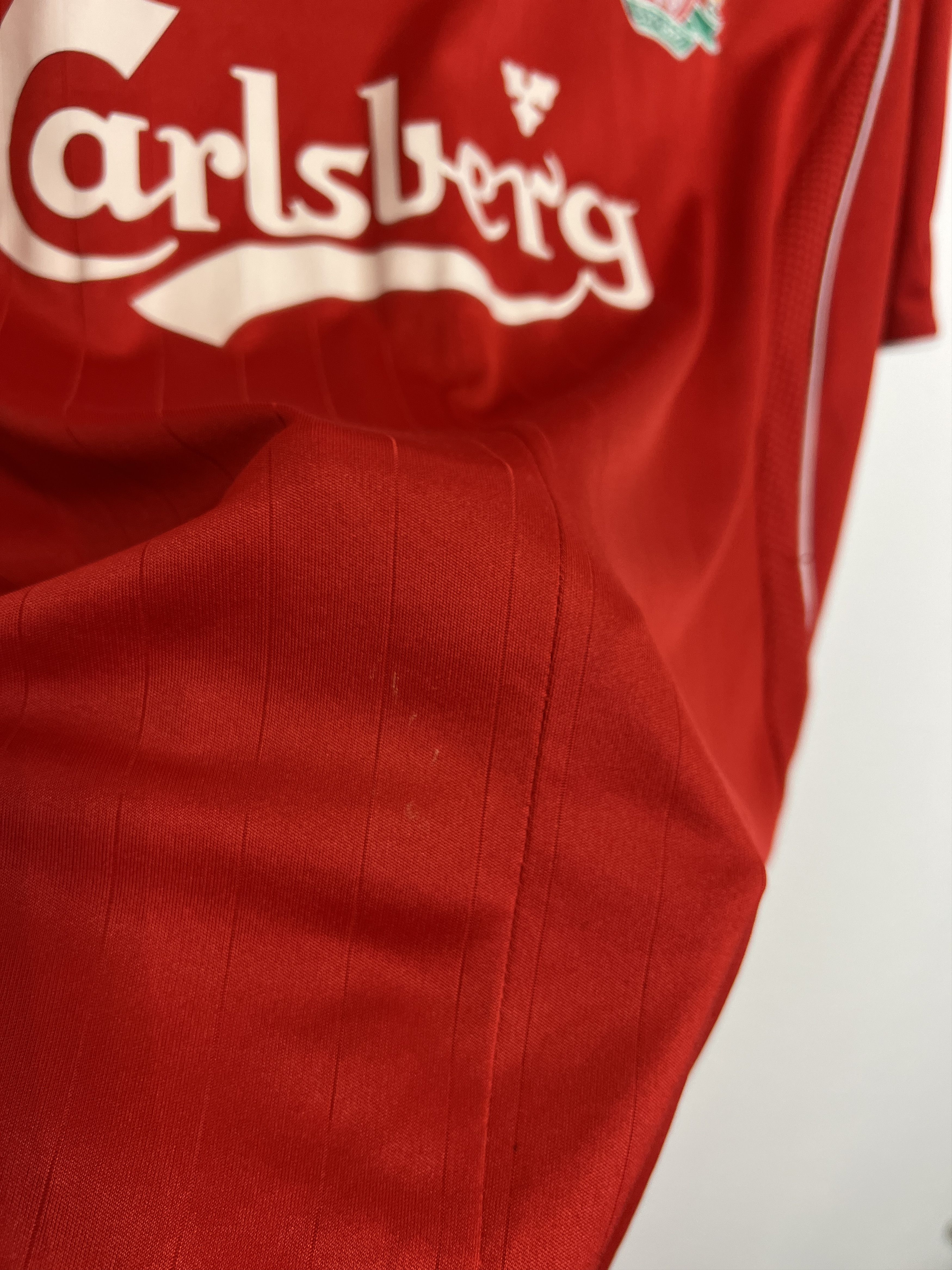 Adidas Liverpool Home football shirt 2006 Soccer Jersey Trikot Rare Size US L / EU 52-54 / 3 - 7 Thumbnail