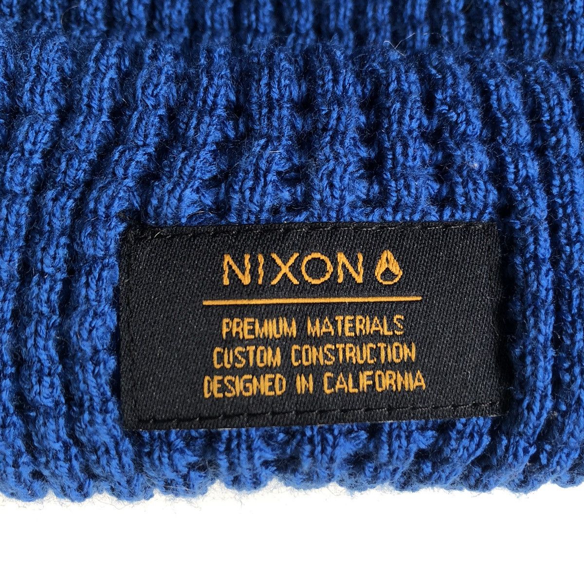 Nixon Nixon Waffle Beanie BLUE Size ONE SIZE - 2 Thumbnail