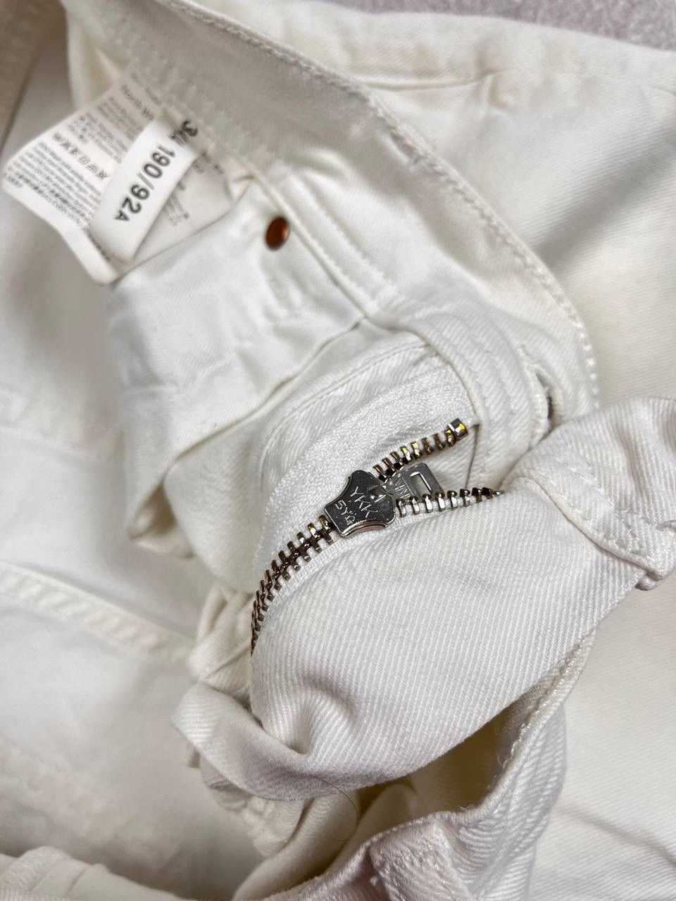 Acne Studios ACNE STUDIOS BLA KONST WHITE DENIM PANTS Y2K 34 Size US 34 / EU 50 - 9 Thumbnail