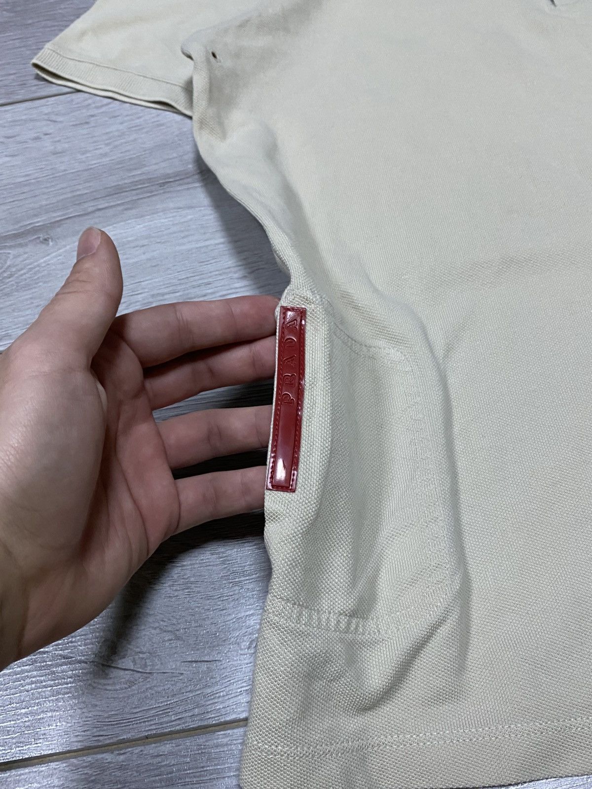 Prada Prada red tab pocket vintage polo Size US M / EU 48-50 / 2 - 4 Thumbnail