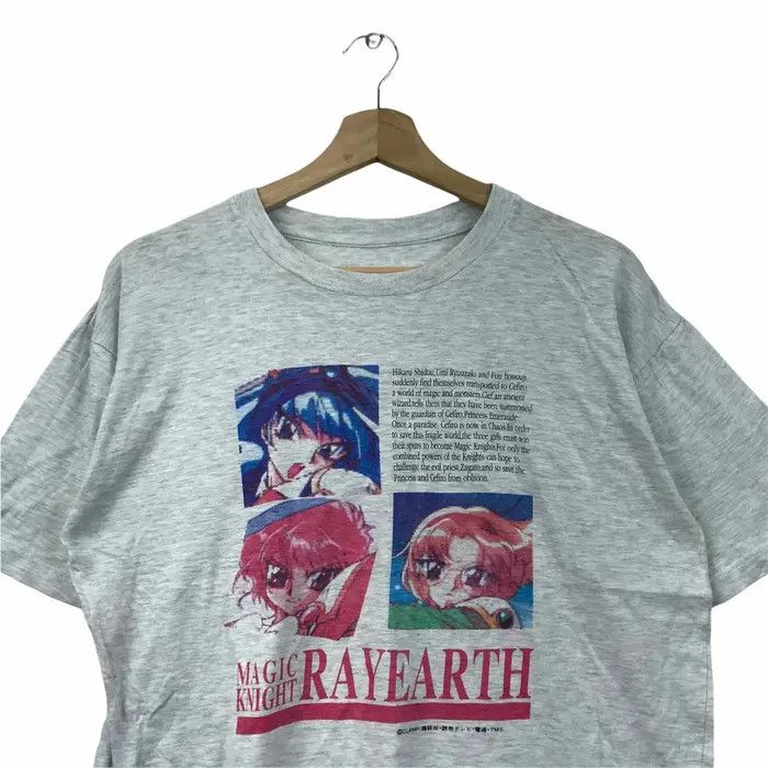 Anime Vtg 1993 MAGIC KNIGHT RAYEARTH Mange Anime Tee Shirt Size US M / EU 48-50 / 2 - 2 Thumbnail