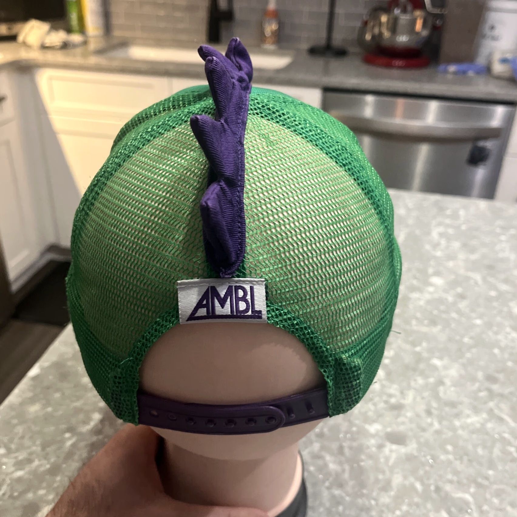 Vintage VINTAGE AMBL Dragon Dinosaur Rare Trucker Baseball Hat Cap Adjustable Size ONE SIZE - 5 Thumbnail