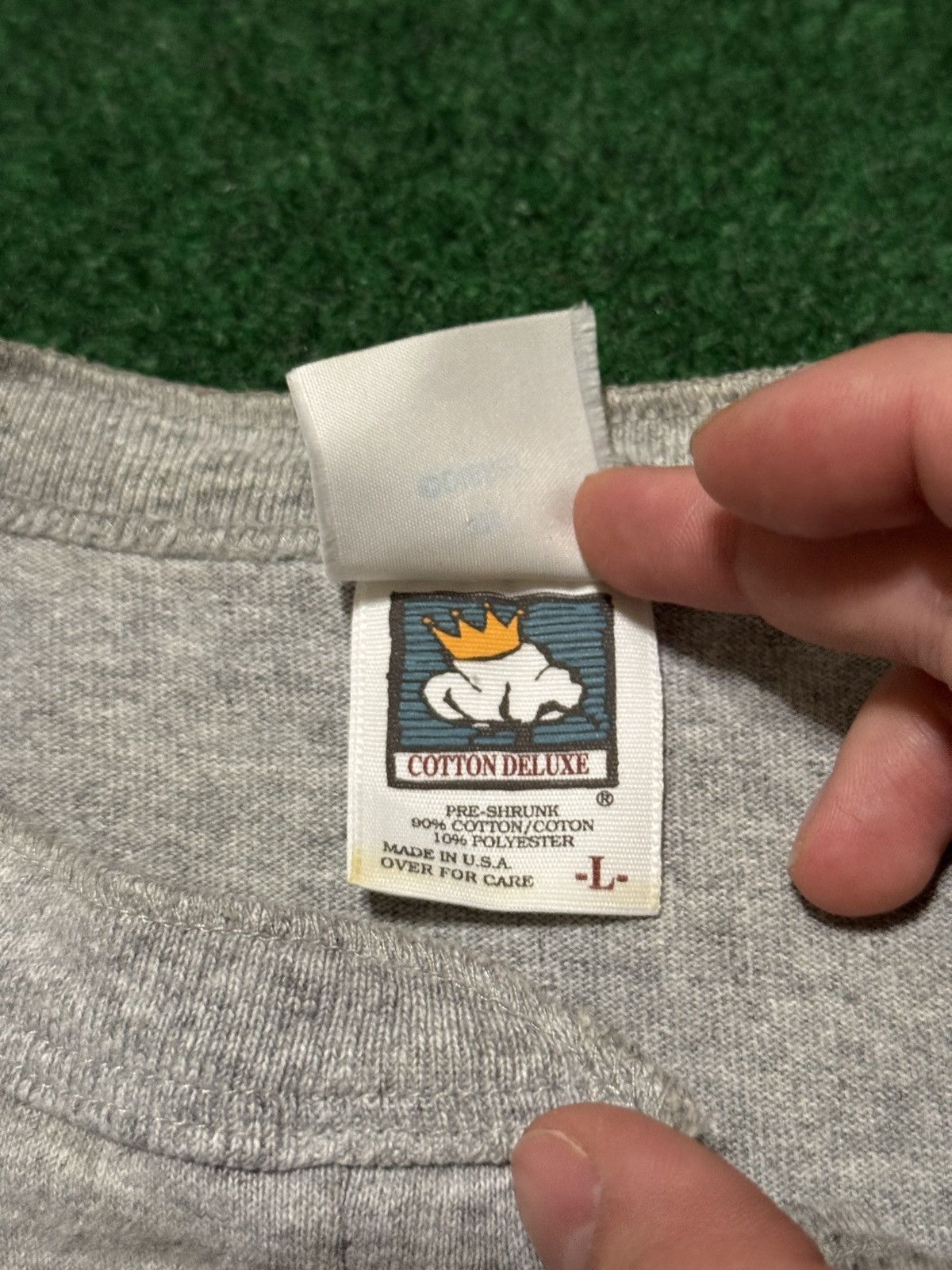 Disney × Vintage Vintage 90s Disney Channel Logo RARE Gargoyle Promo Tshirt Size US L / EU 52-54 / 3 - 4 Thumbnail