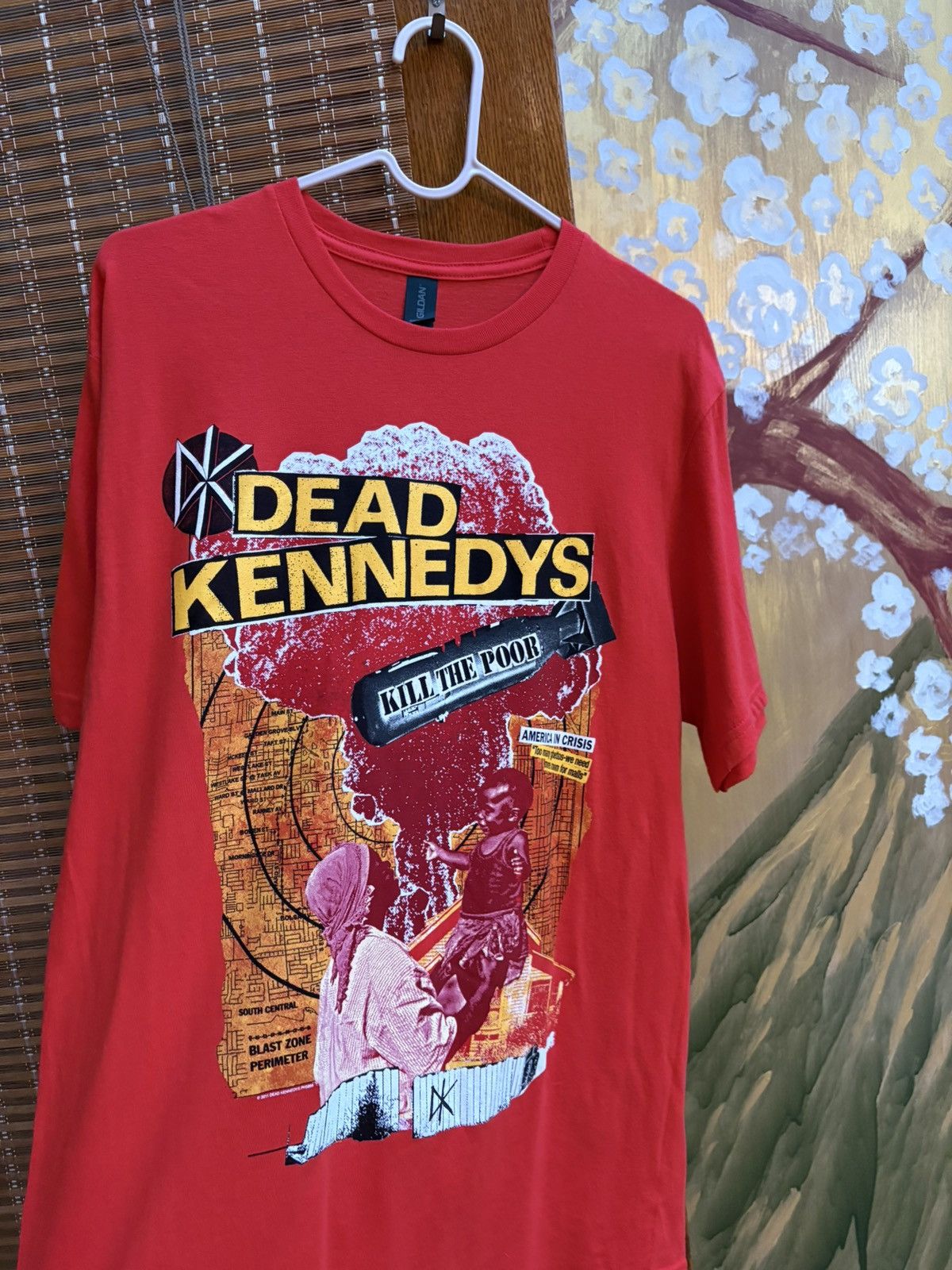 Dead Kennedys 2011 Dead Kennedys Kill The Poor Red T-Shirt Size M Size US M / EU 48-50 / 2 - 4 Thumbnail